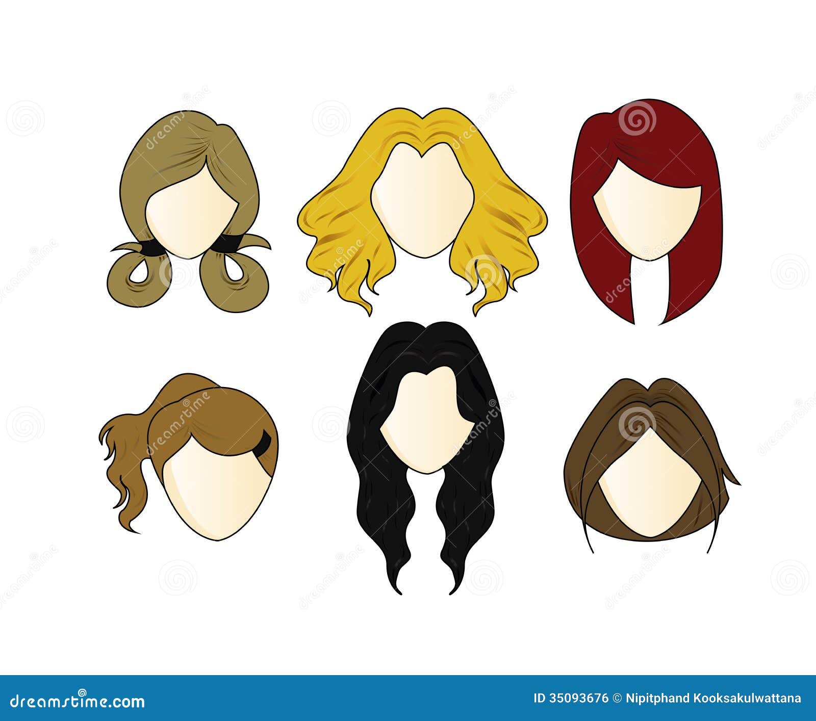 hairstyle clipart free download - photo #11