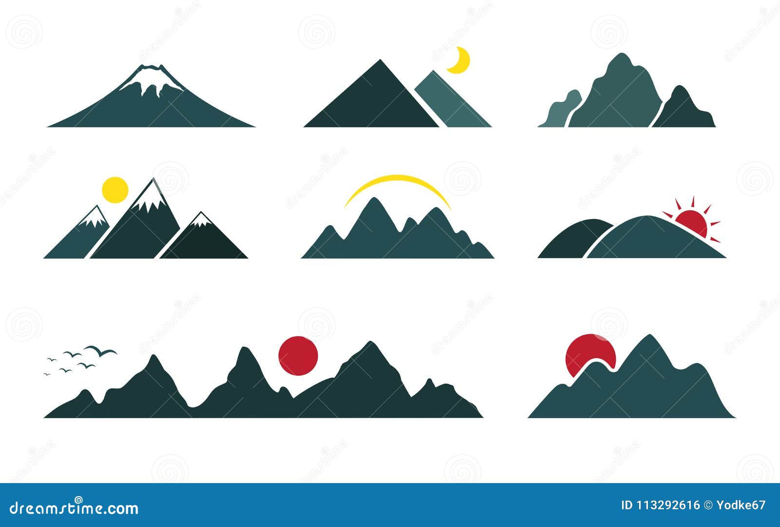 Download Layered Mountain Svg Design - Free Layered SVG Files