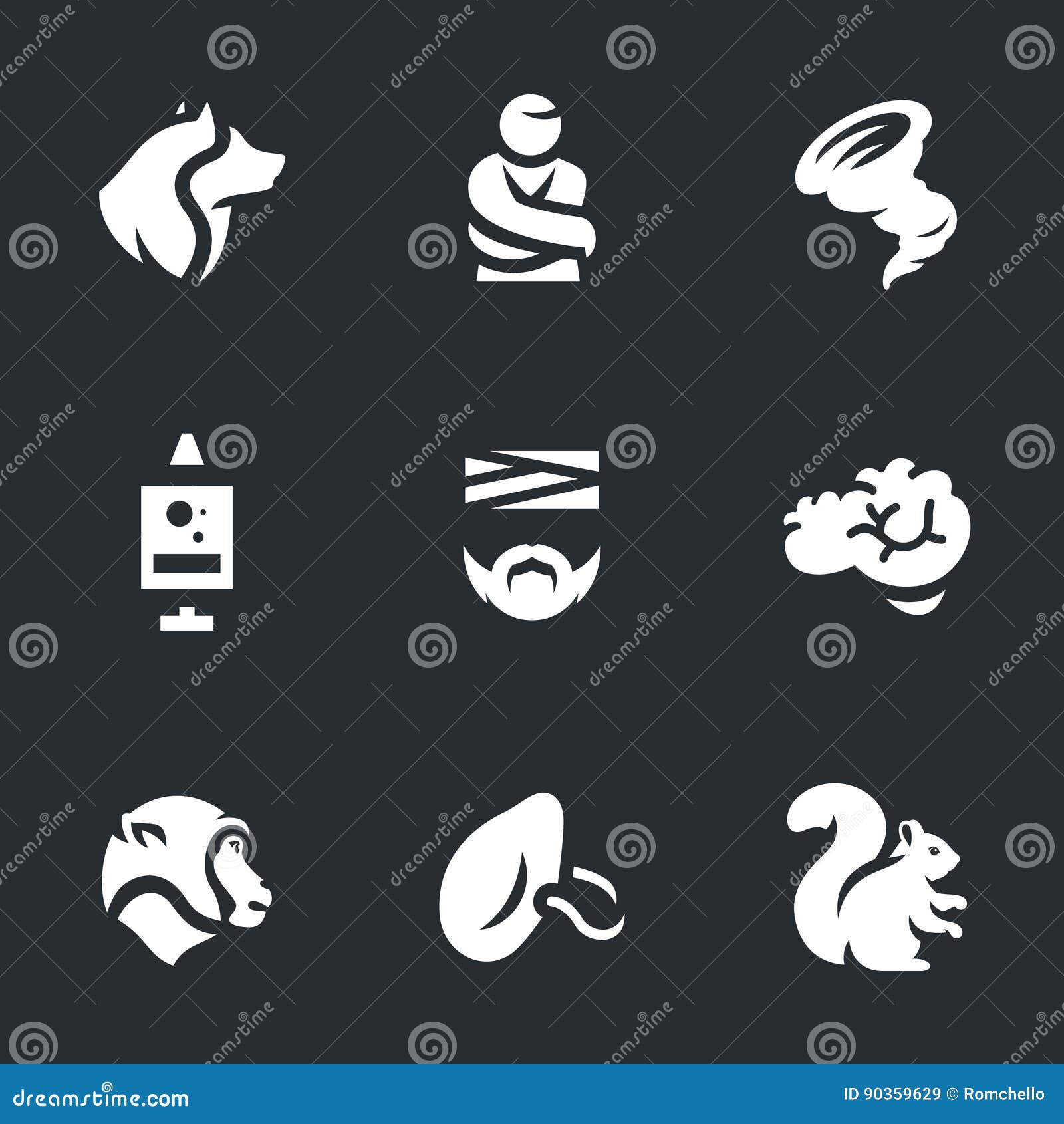  set of nuthouse icons.