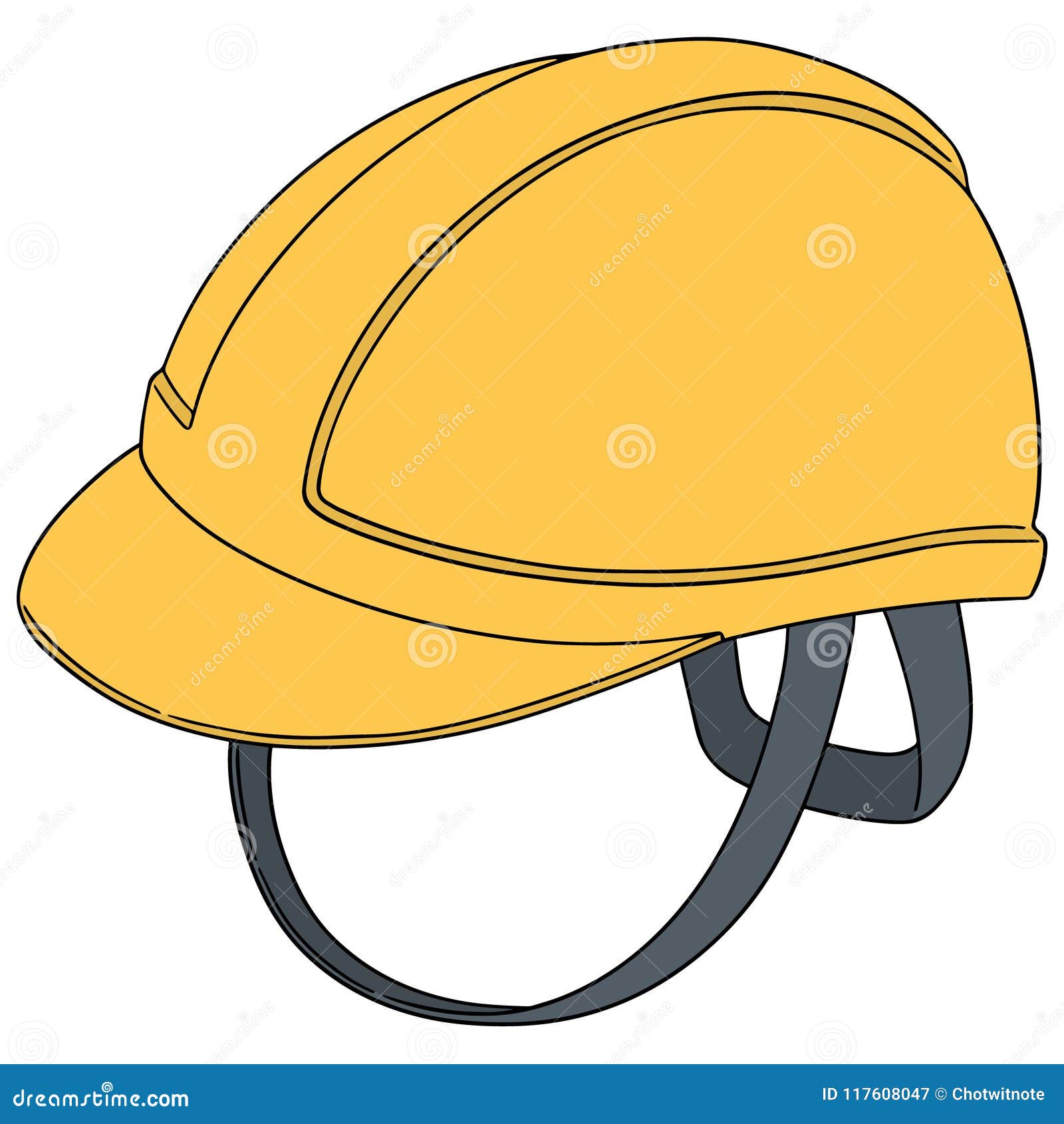 Premium Vector | Safety helmet hand drawn sketch vector illustration