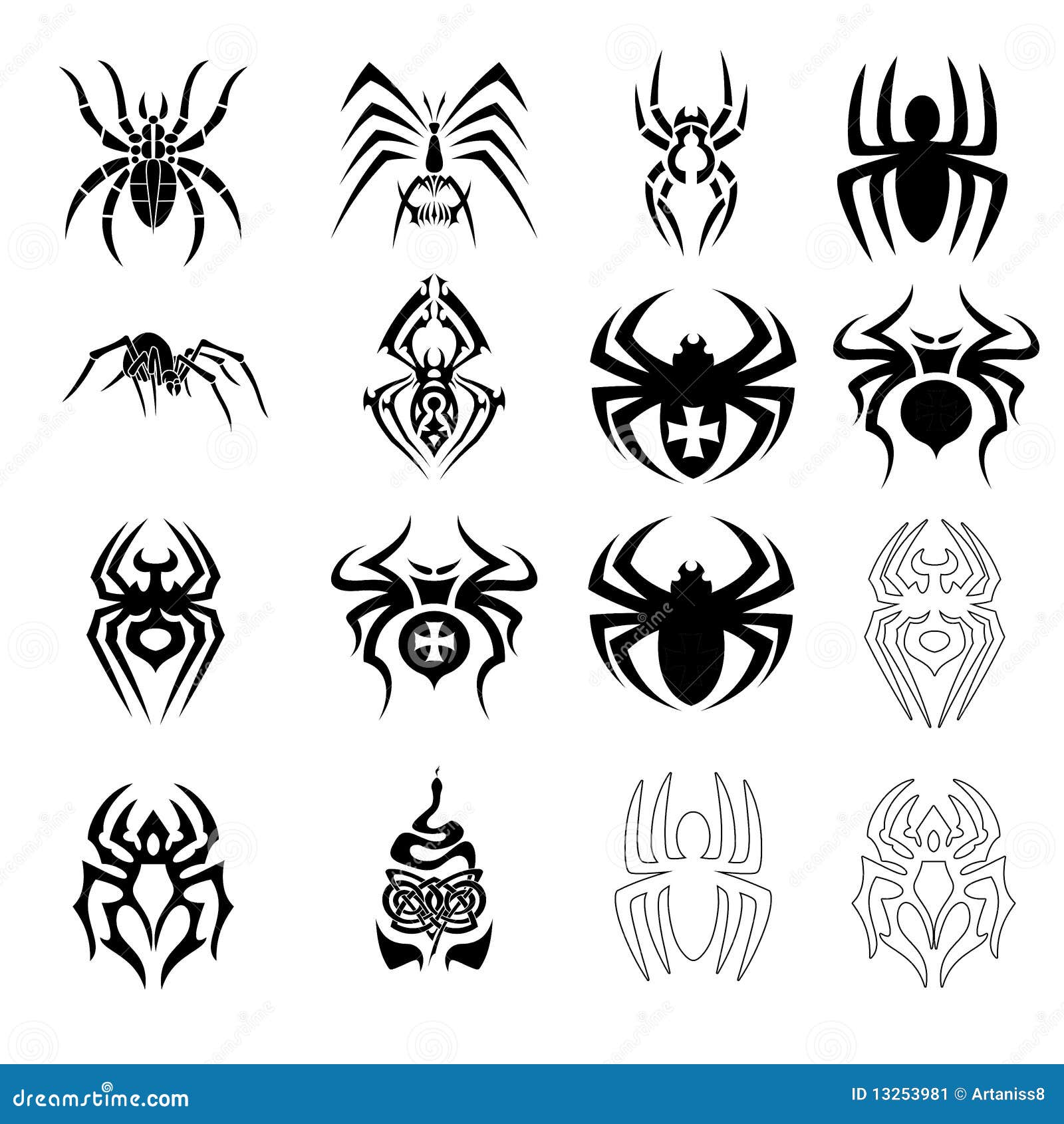  set of spider s