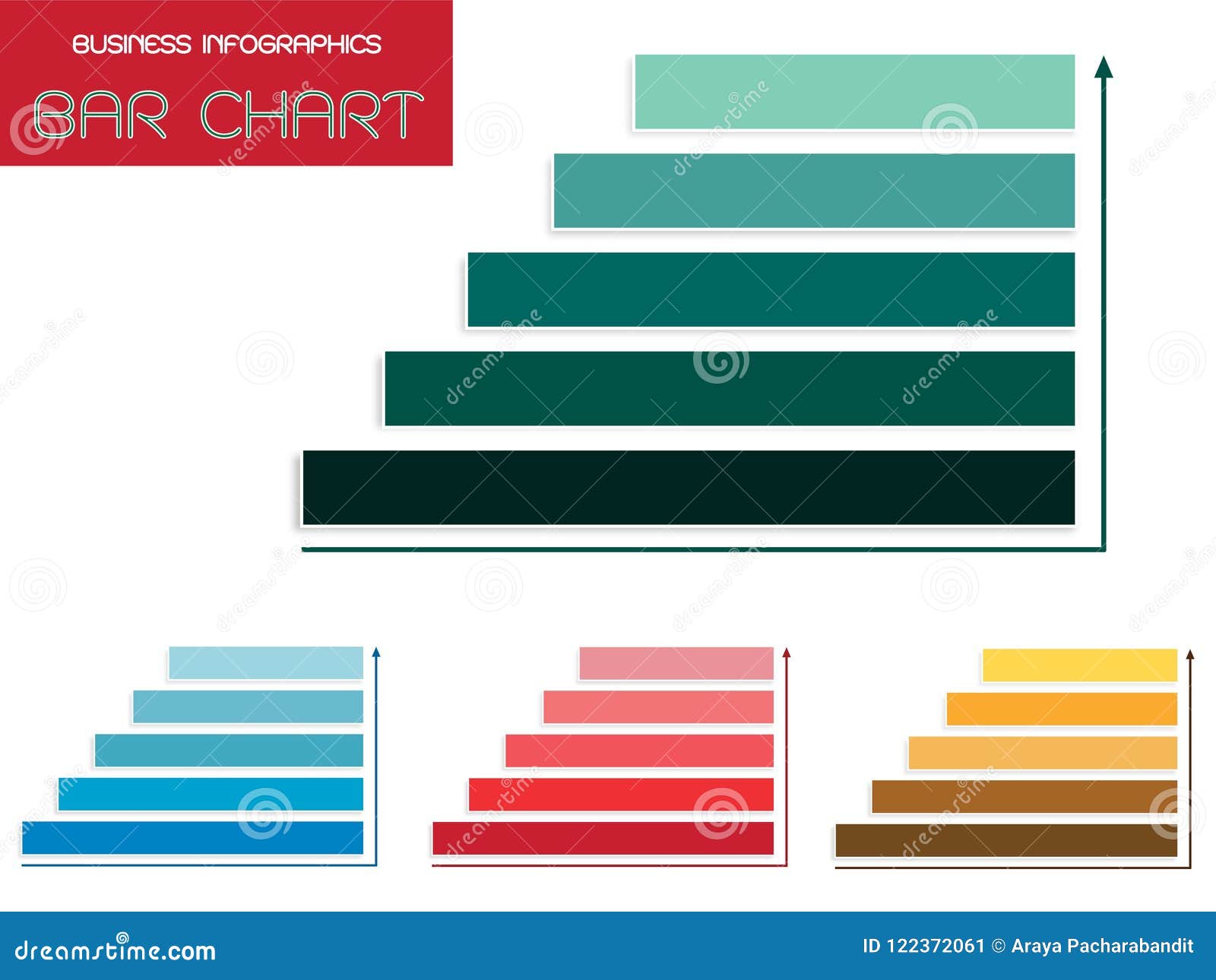 Vector Set of Steps Diagram Infographics Templates Stock Vector ...