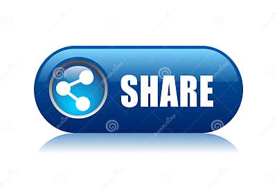 Vector share button stock vector. Illustration of blog - 31258955