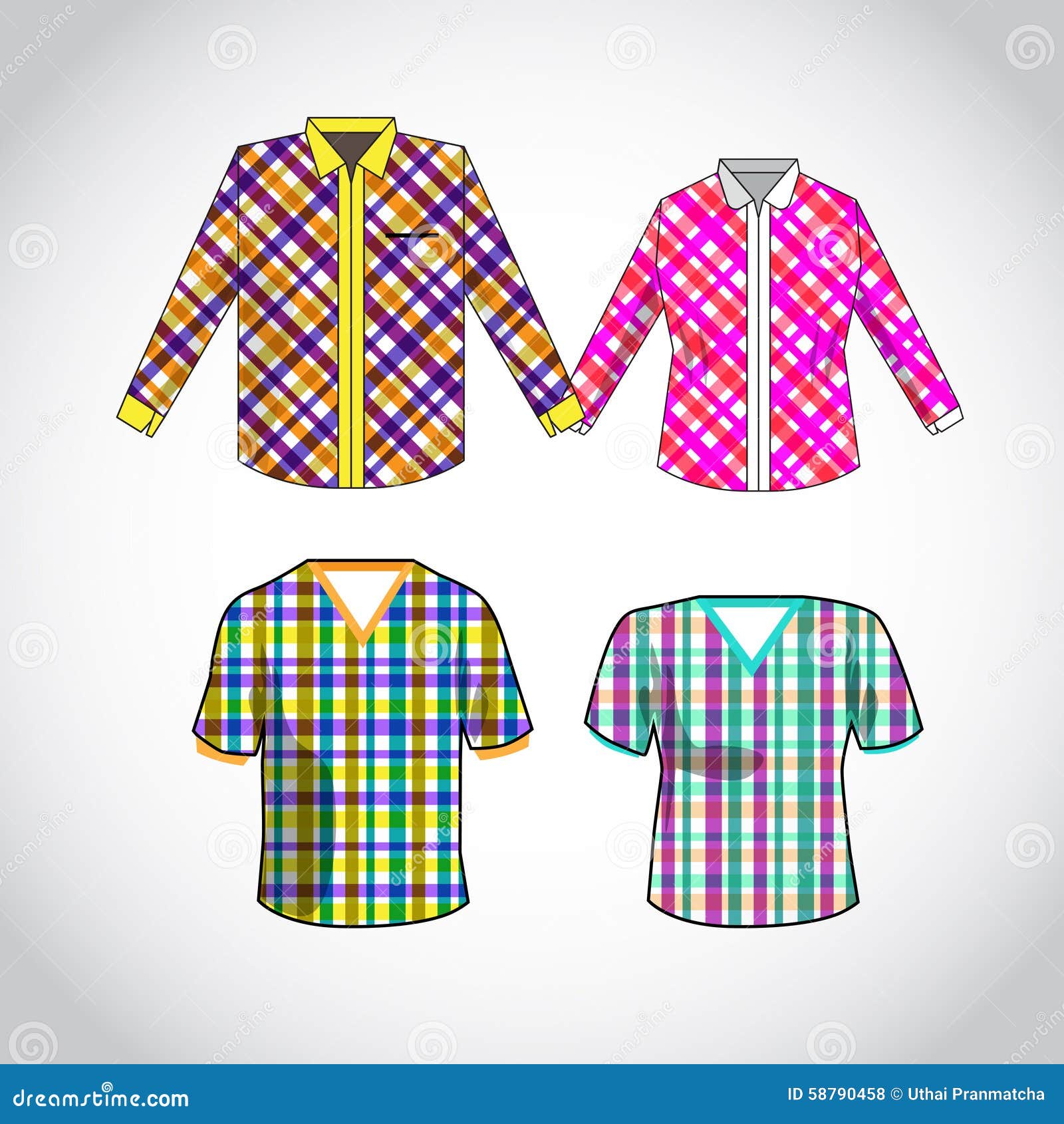 Download Vector Shirt With Pattern Design Stock Vector ...