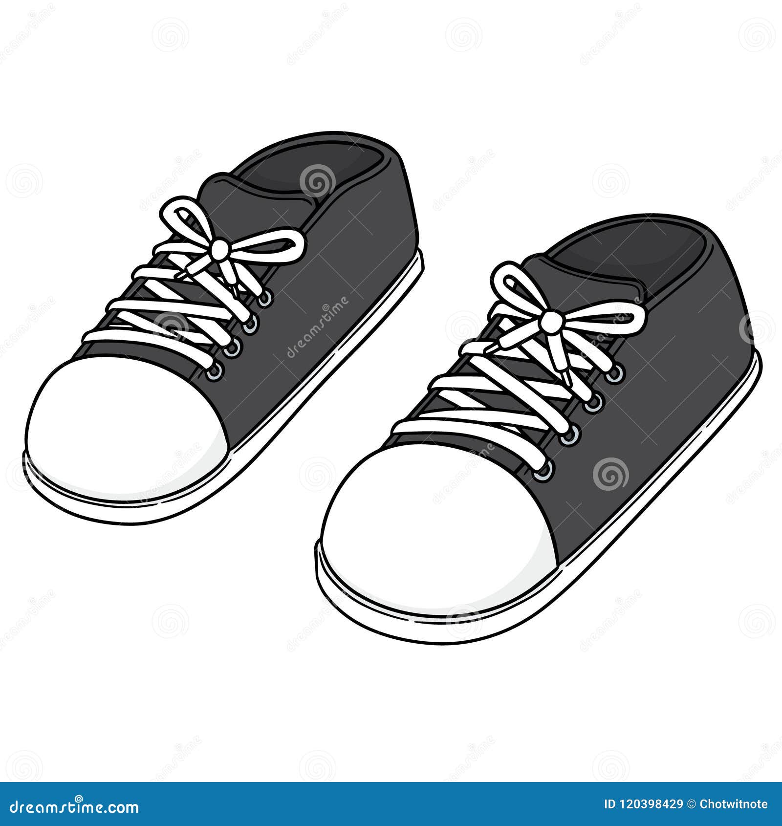 Vector of shoes stock vector. Illustration of illustrate - 120398429