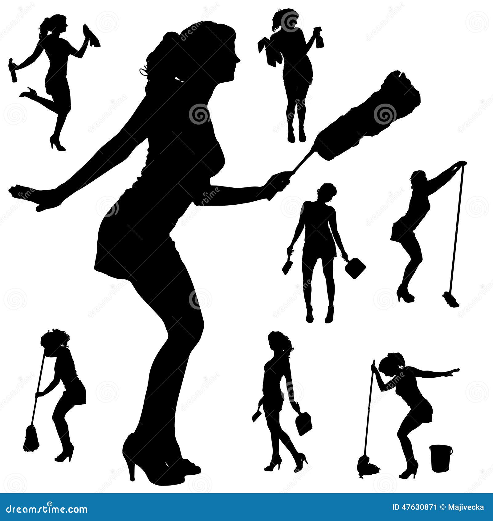 https://thumbs.dreamstime.com/z/vector-silhouette-cleaning-lady-white-background-47630871.jpg