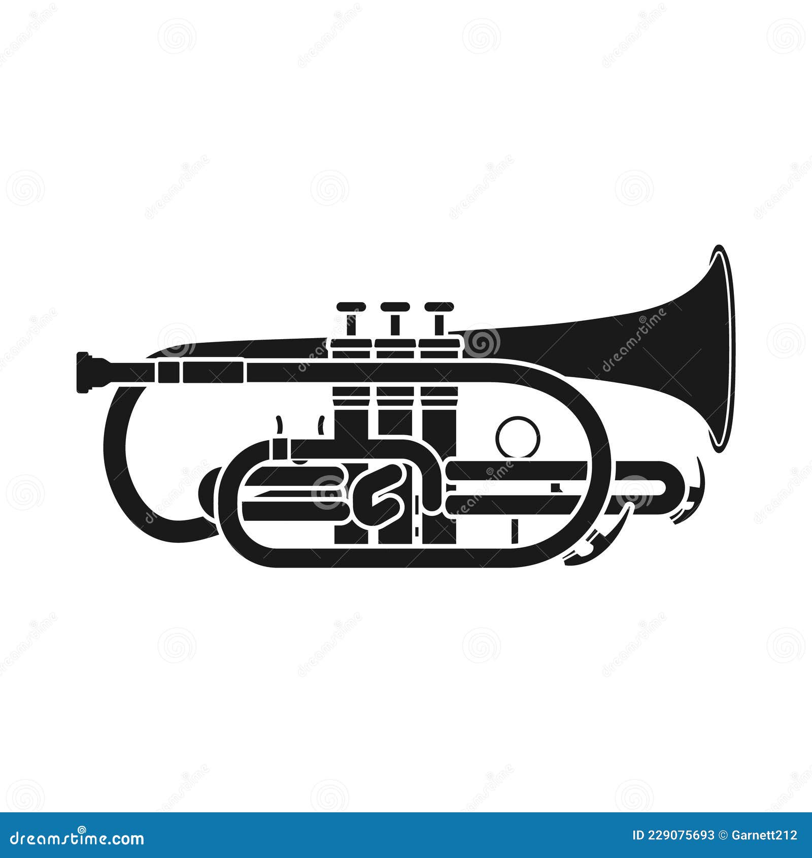 A Musical On Brown Stage Background Cartoon Vector