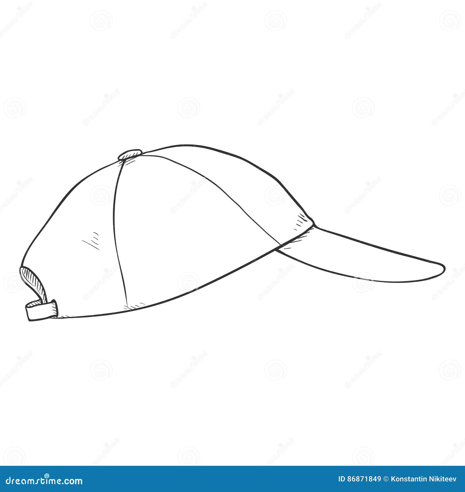 Isolated sketch of a graduation cap - Vector Stock Vector Image & Art -  Alamy