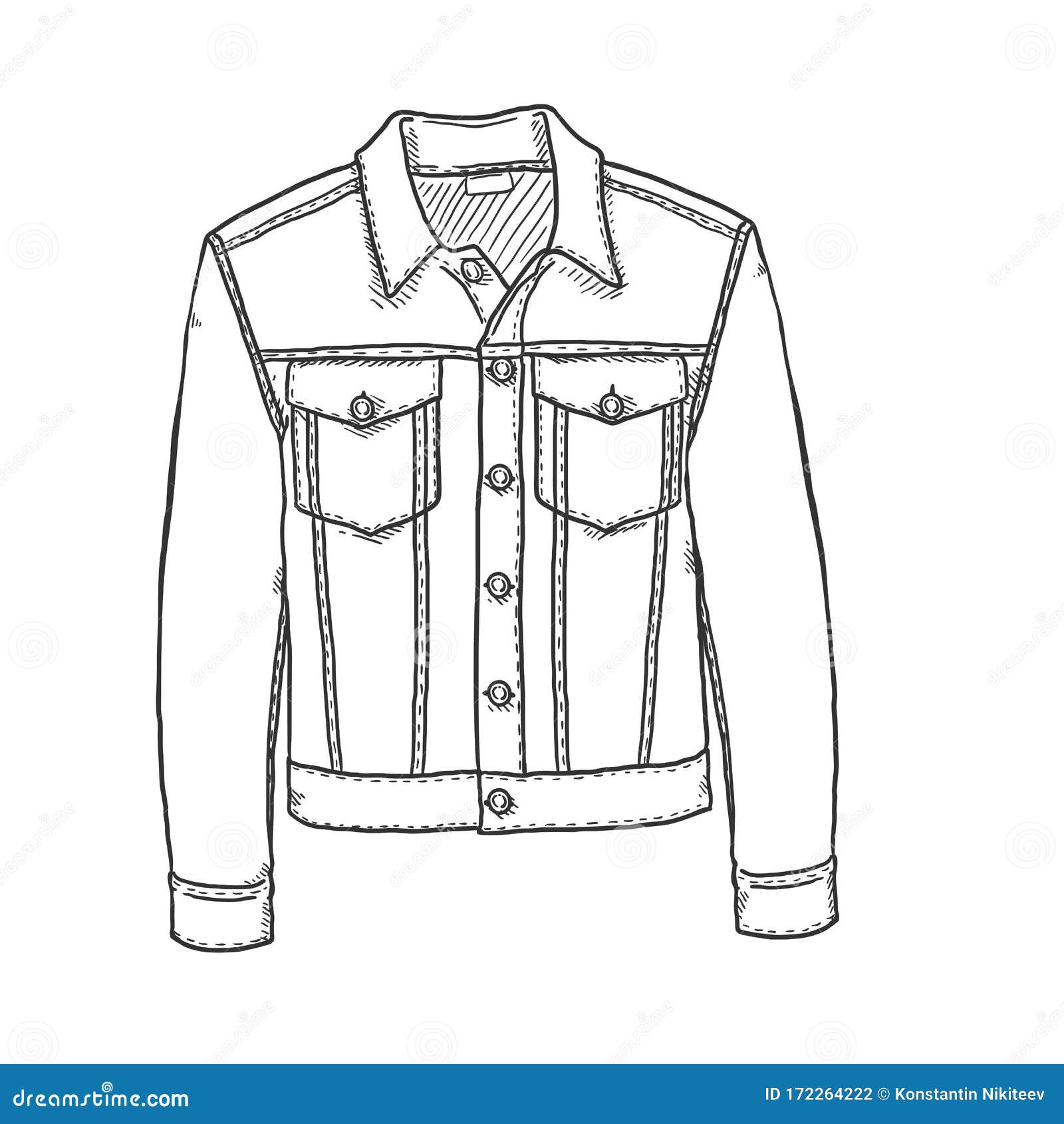 Fashion Flat Sketches For Jackets  PrestigeProDesigncom