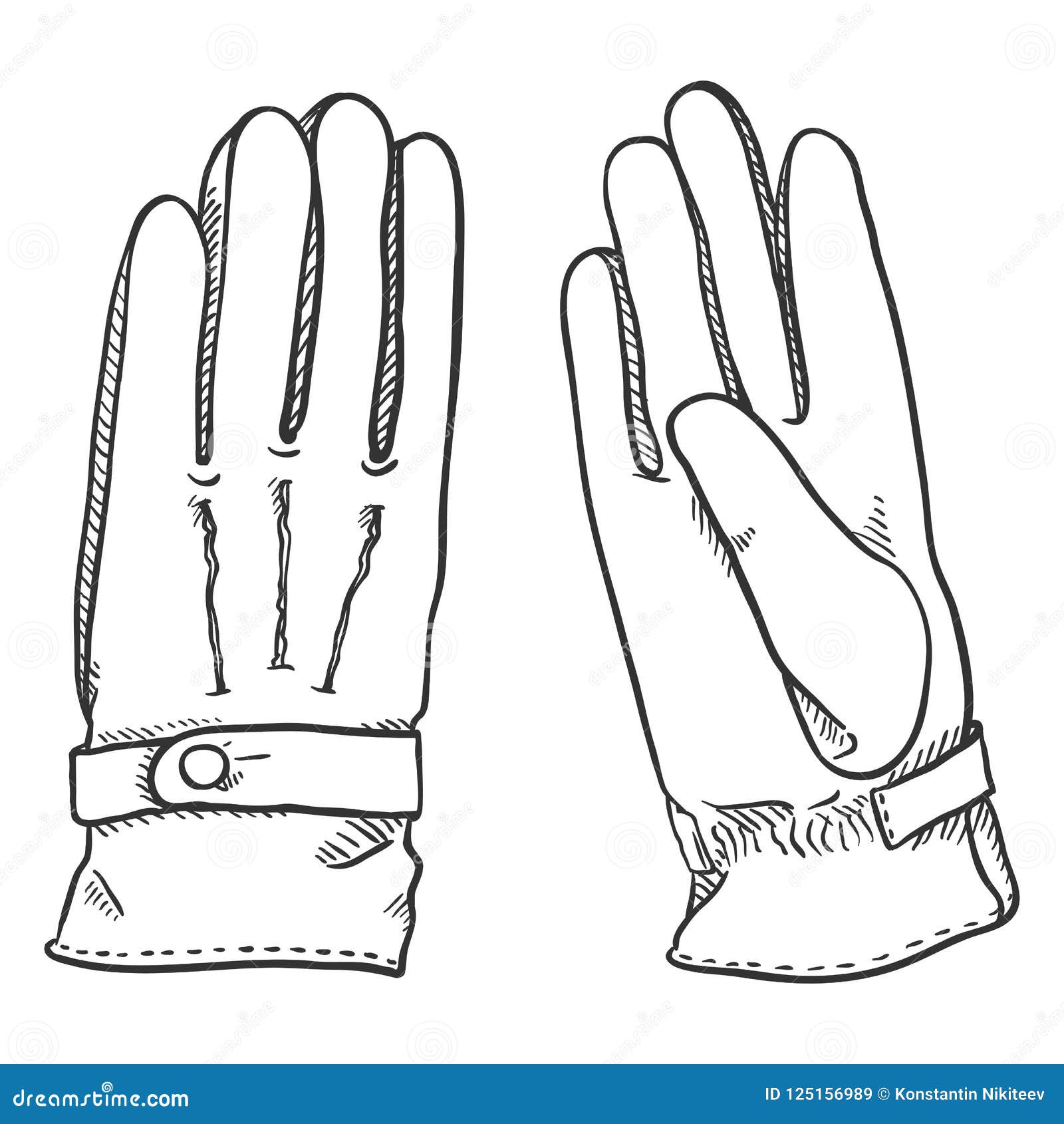 Update 84+ gloves sketch latest - in.eteachers