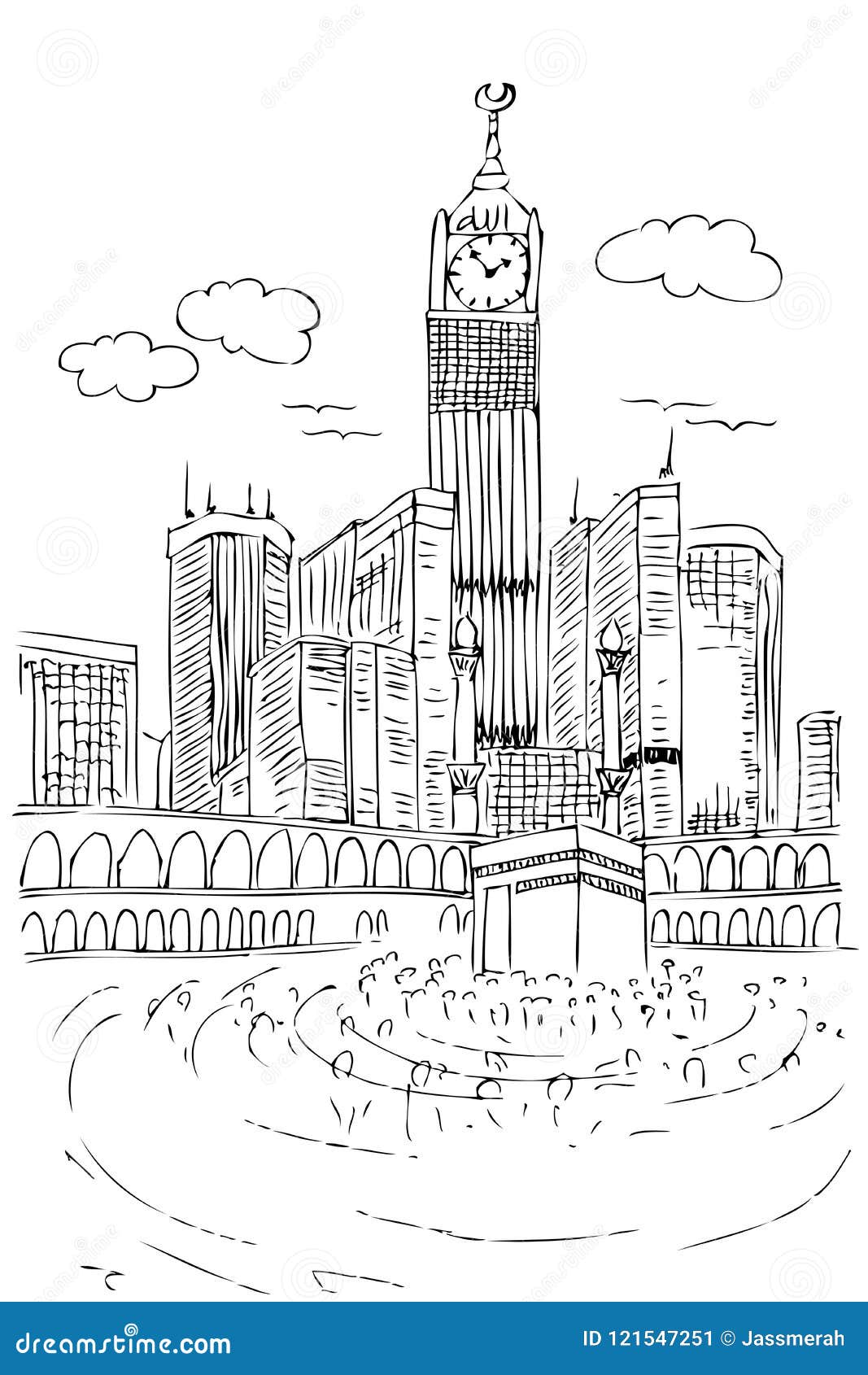 Mecca Sketch Images  Free Download on Freepik