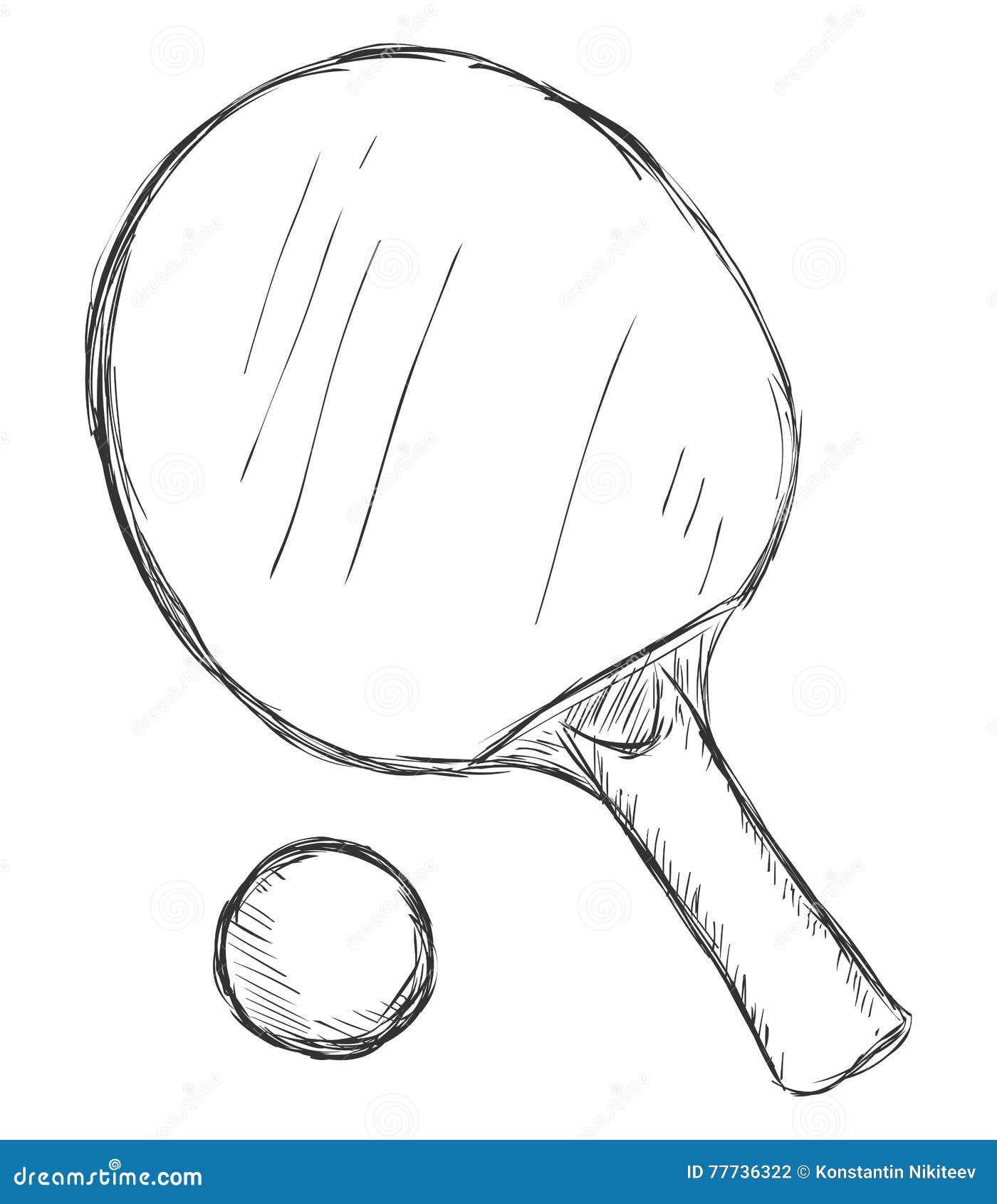ping pong clipart black and white basketball