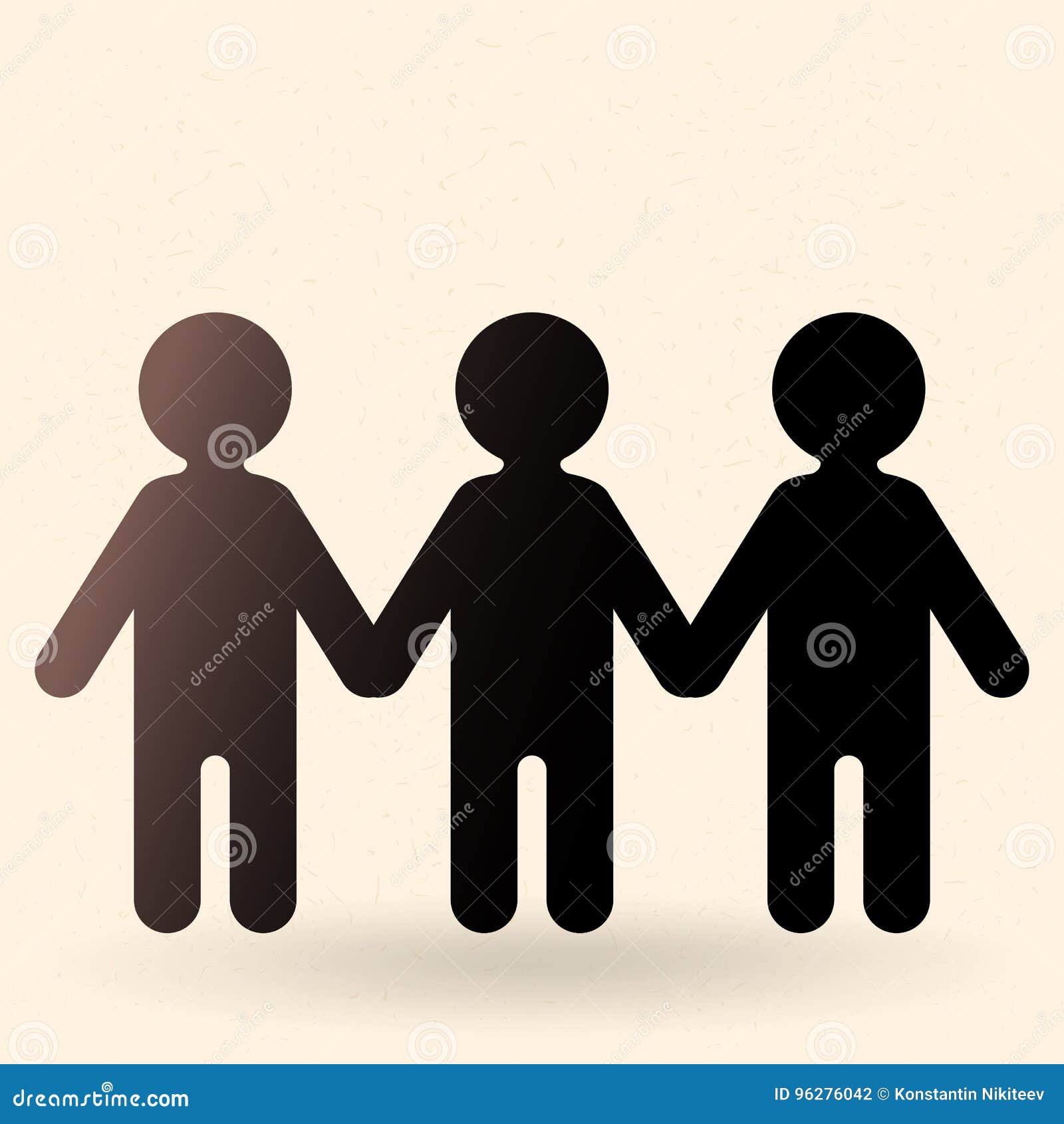 Vector Social Icon - Group of People Stock Vector - Illustration of ...