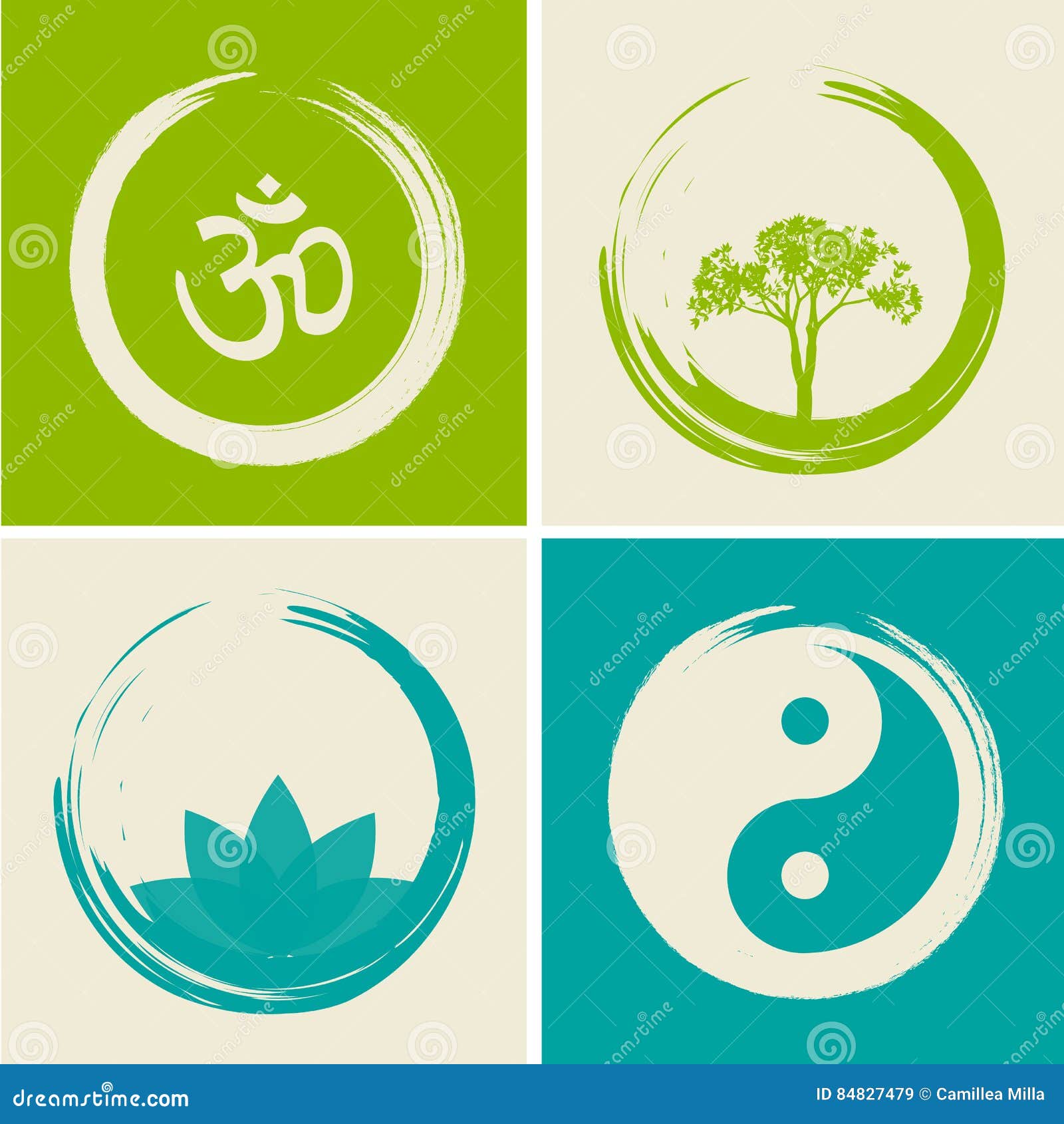 Spiritual Logos And Symbols