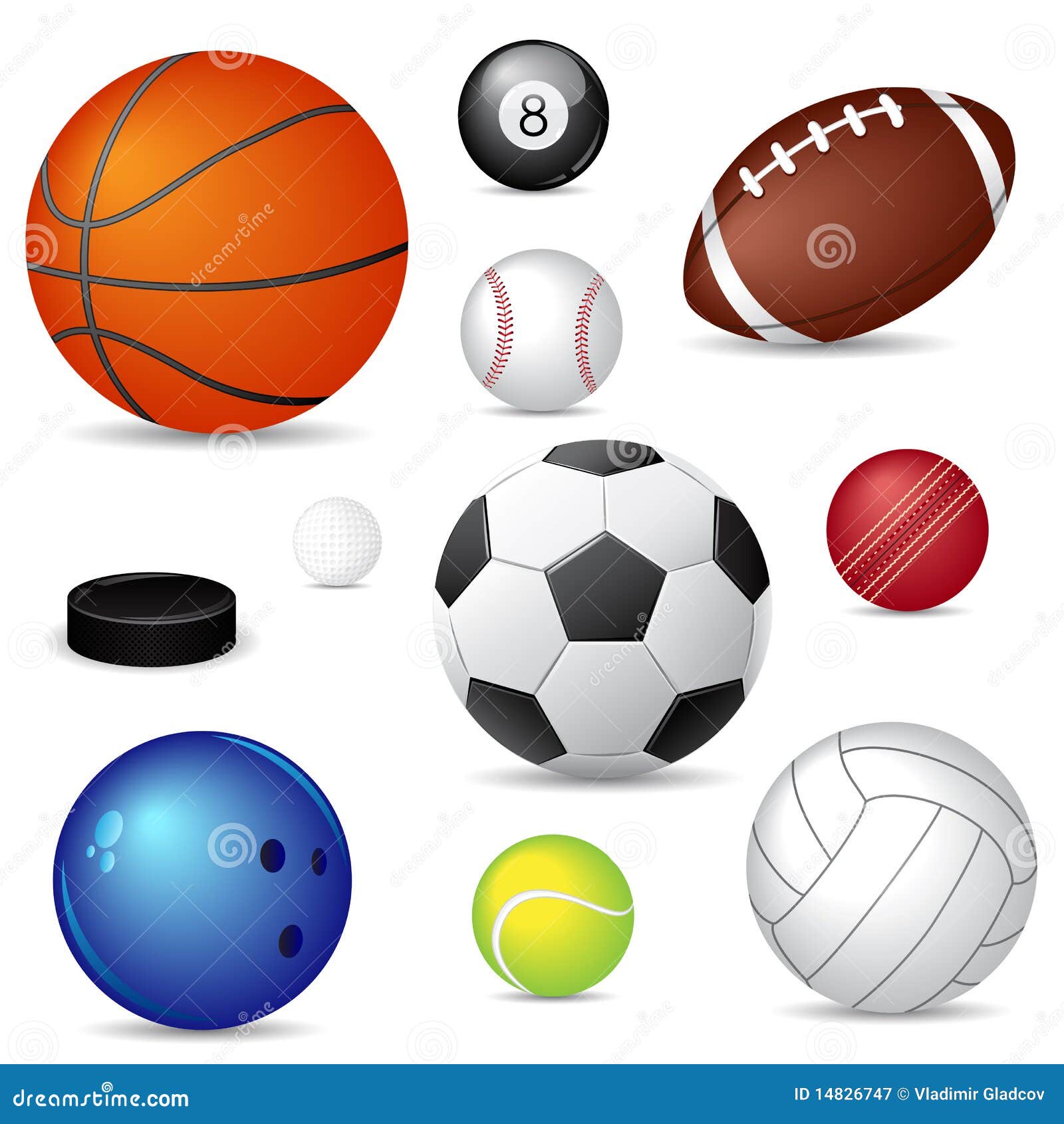  sport balls