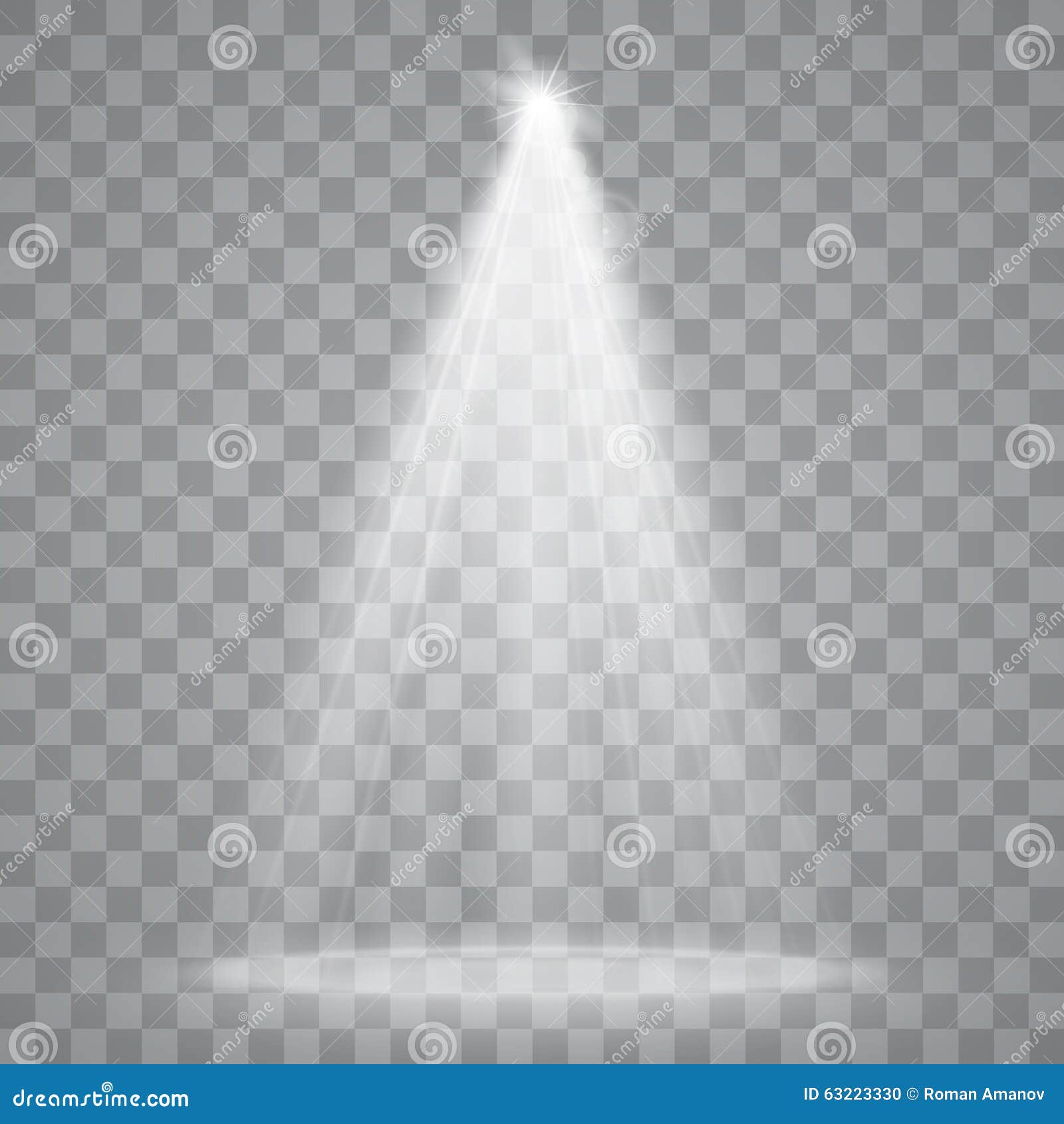 Vector Spotlight stock illustration. Illustration of entertainment