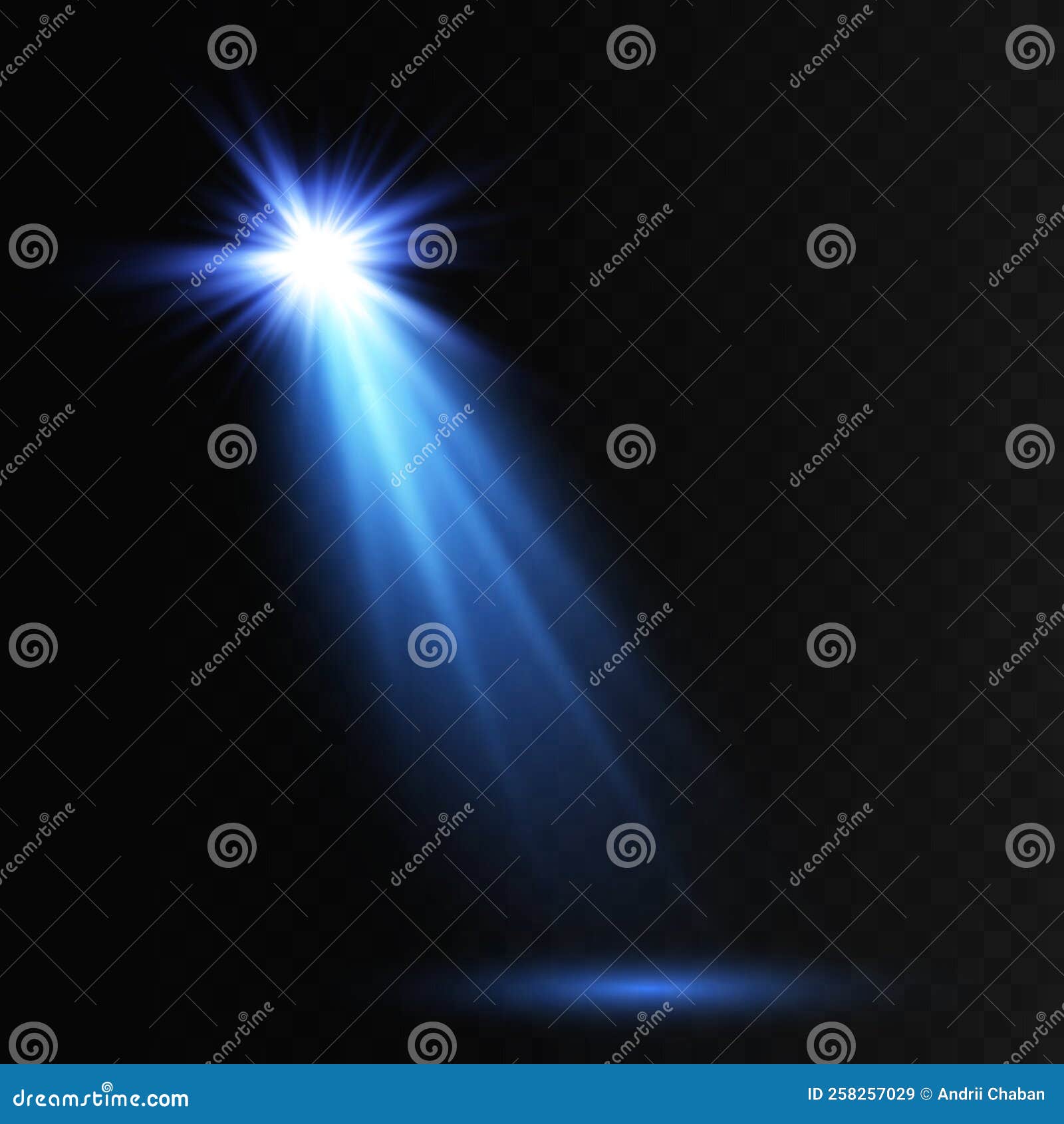 Vector Spotlights. Scene. Light Effects. Glow Light Effect. Vector