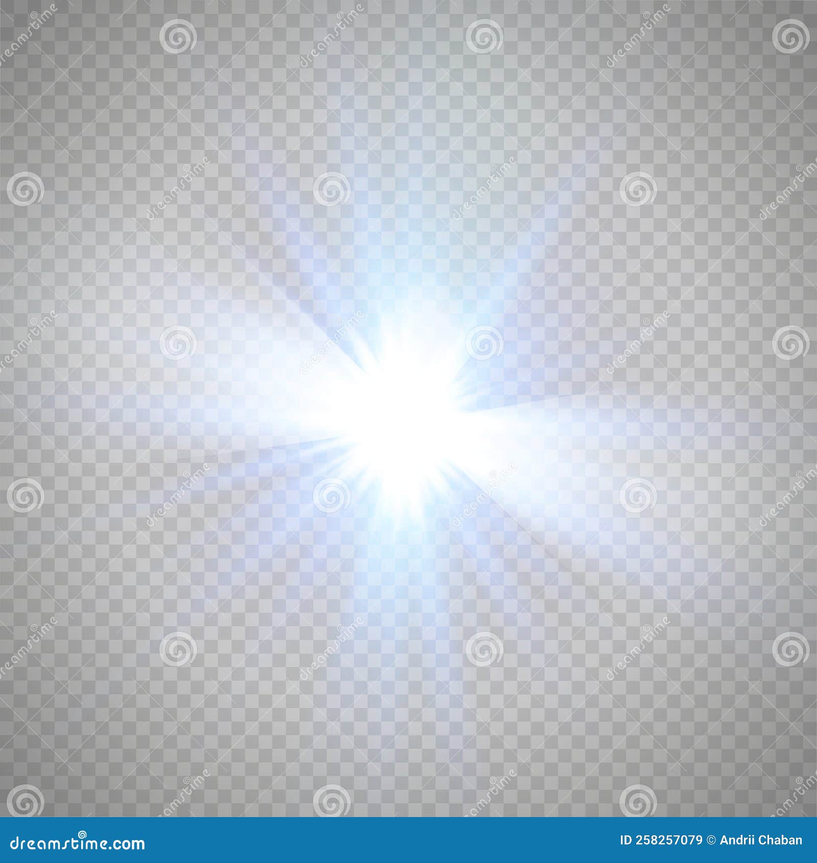 Vector Spotlights. Scene. Light Effects. Glow Light Effect. Vector Illustration. Stock Vector