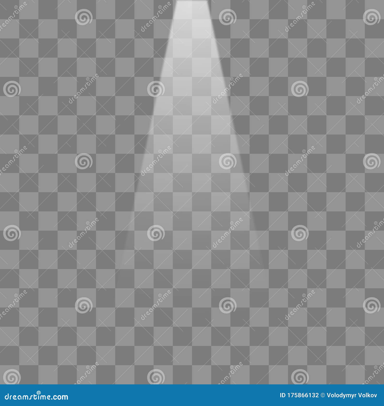 Vector Spotlights. Scene. Light Effects. Vector Illustration. Stock Vector Illustration of