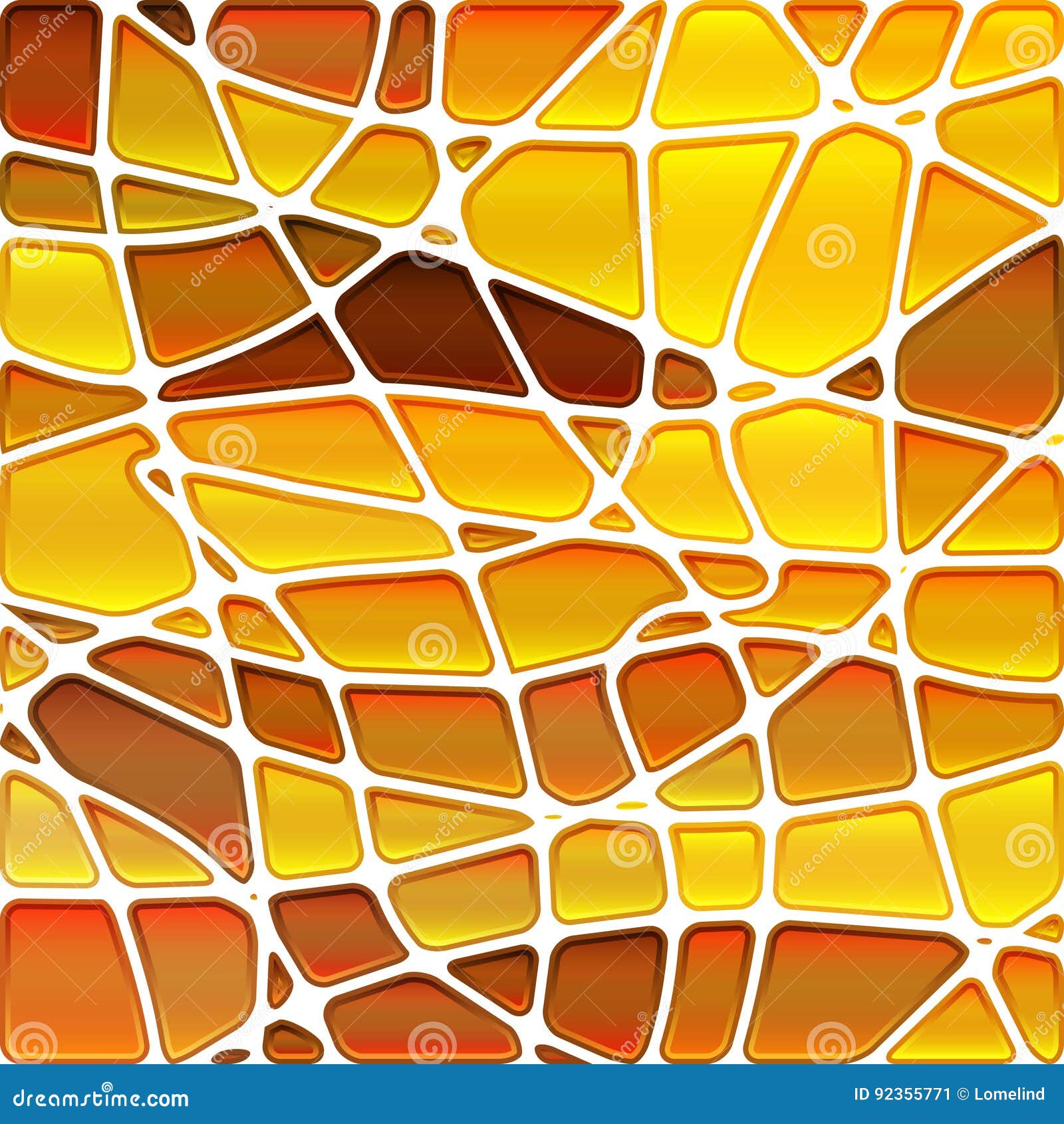 Vector Stainedglass Mosaic Background Stock Illustration Illustration of contemporary