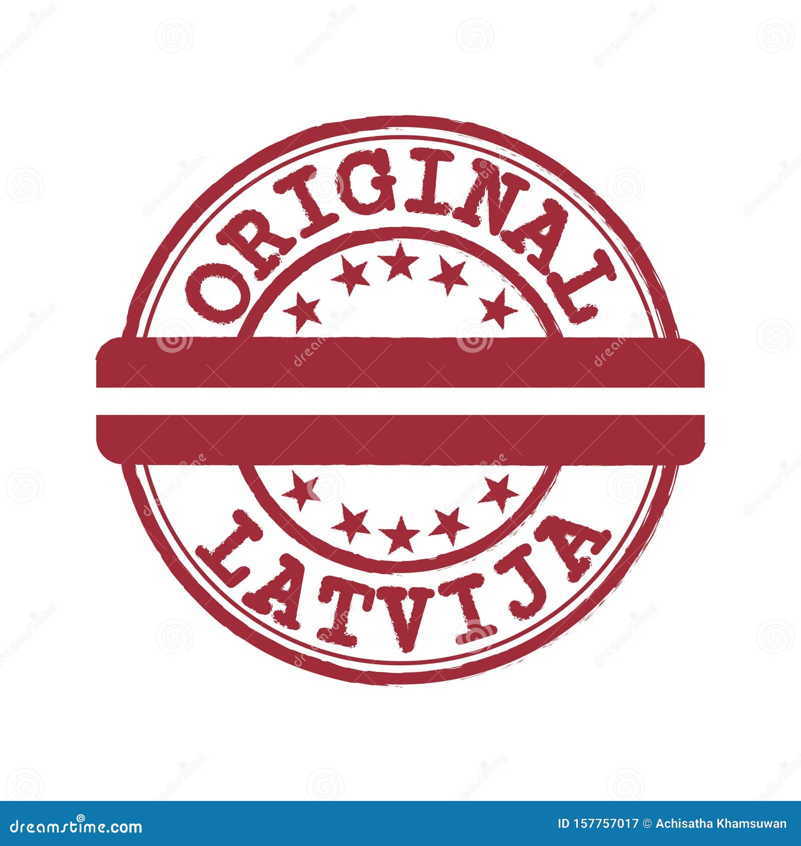 Vector Stamp Of Original Logo With Text Latvija And Tying In The Middle With Latvia Flag Stock Vector Illustration Of Field Business 157757017