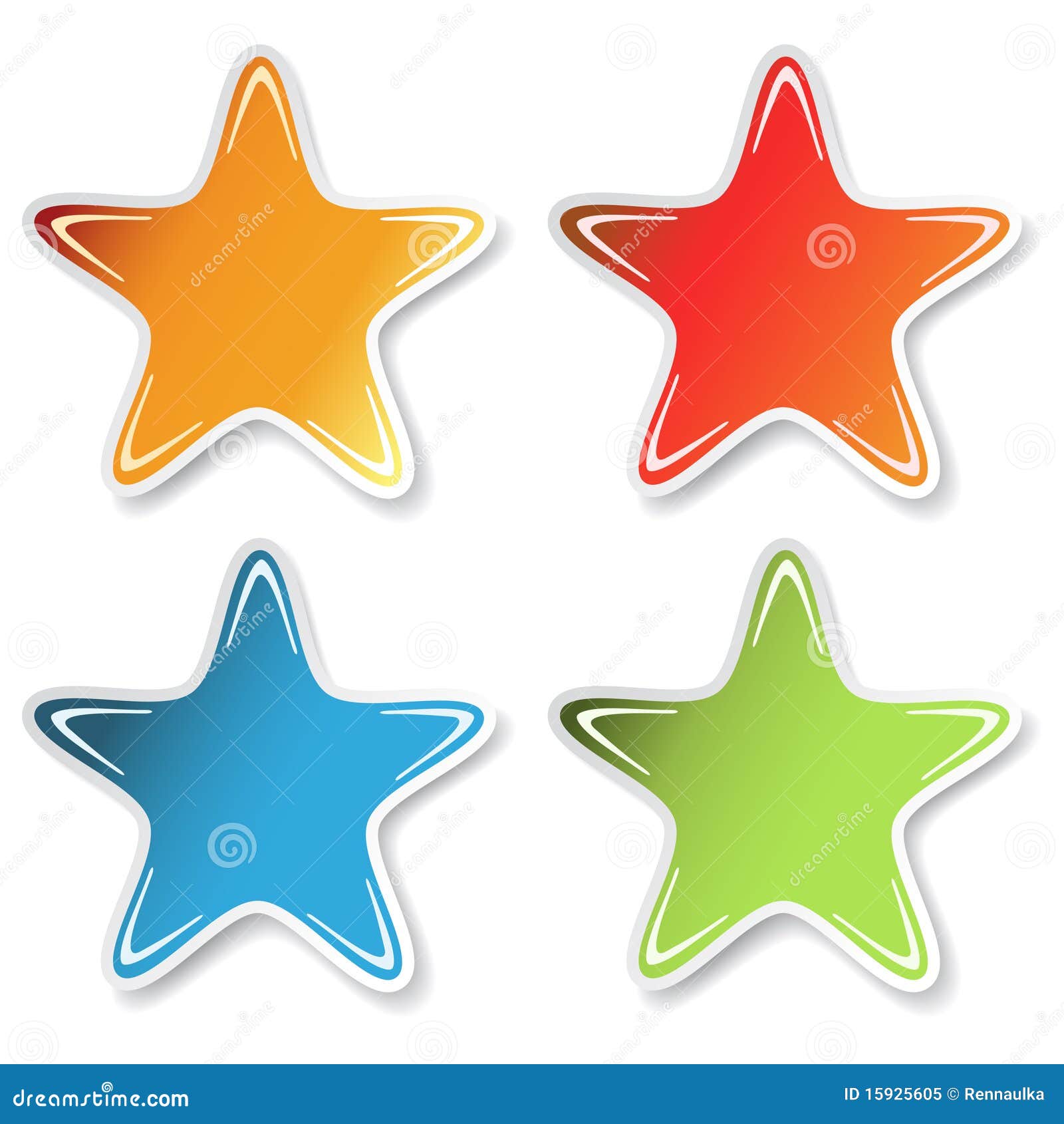 Stars Stickers Cliparts, Stock Vector and Royalty Free Stars