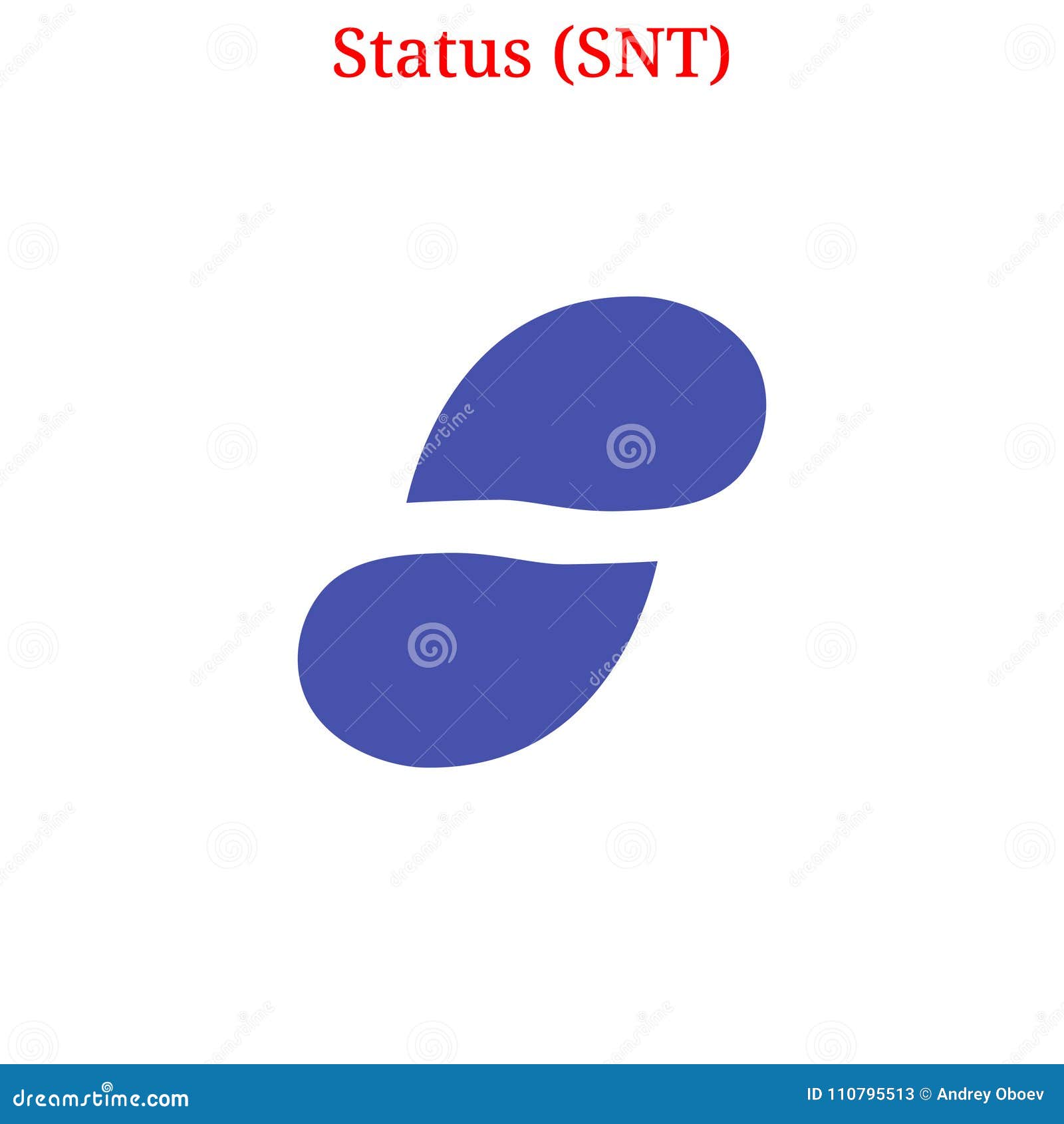 Vector Status (SNT) logo stock illustration. Illustration ...