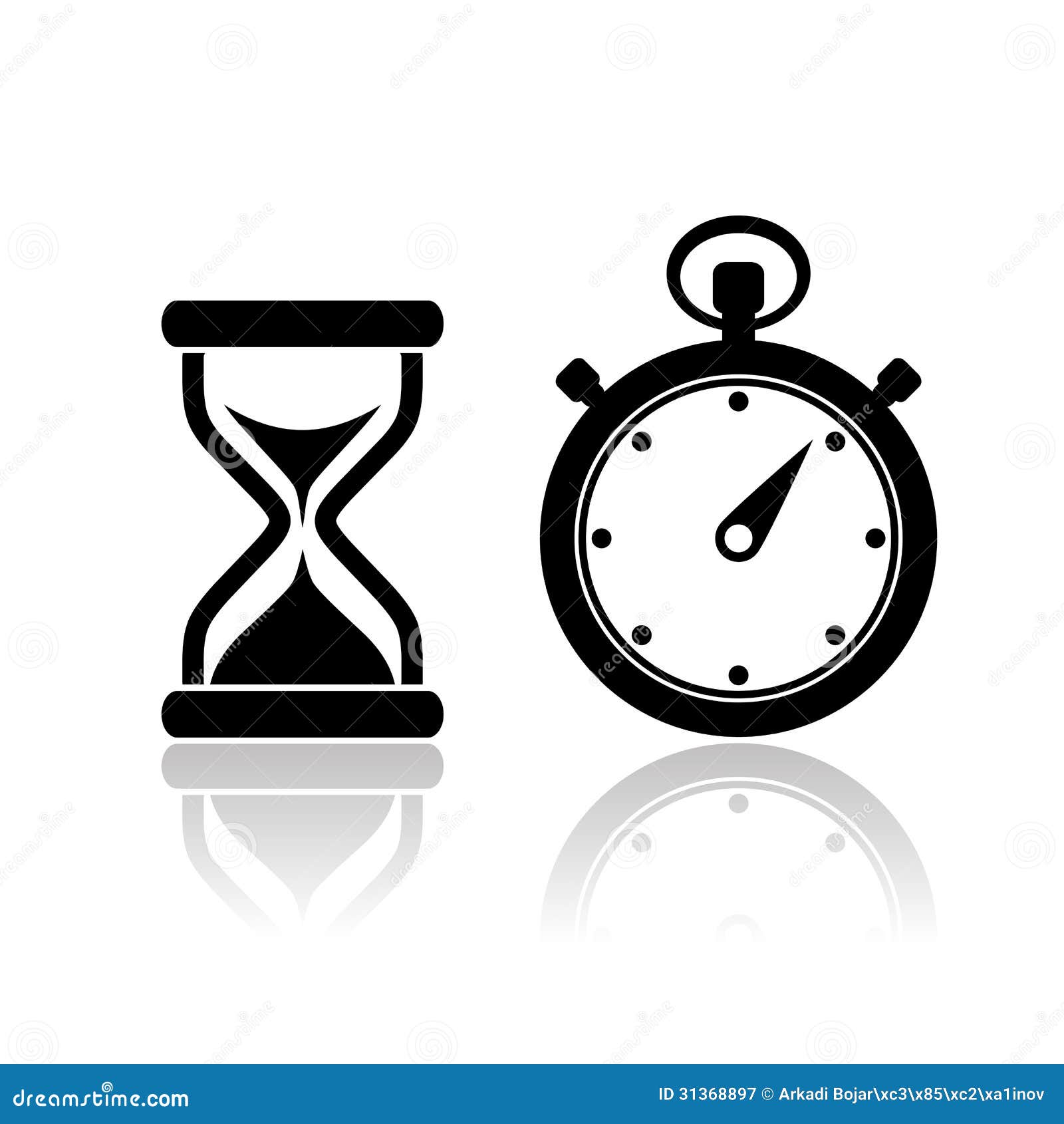 Download Vector stopwatch icons stock vector. Illustration of ...