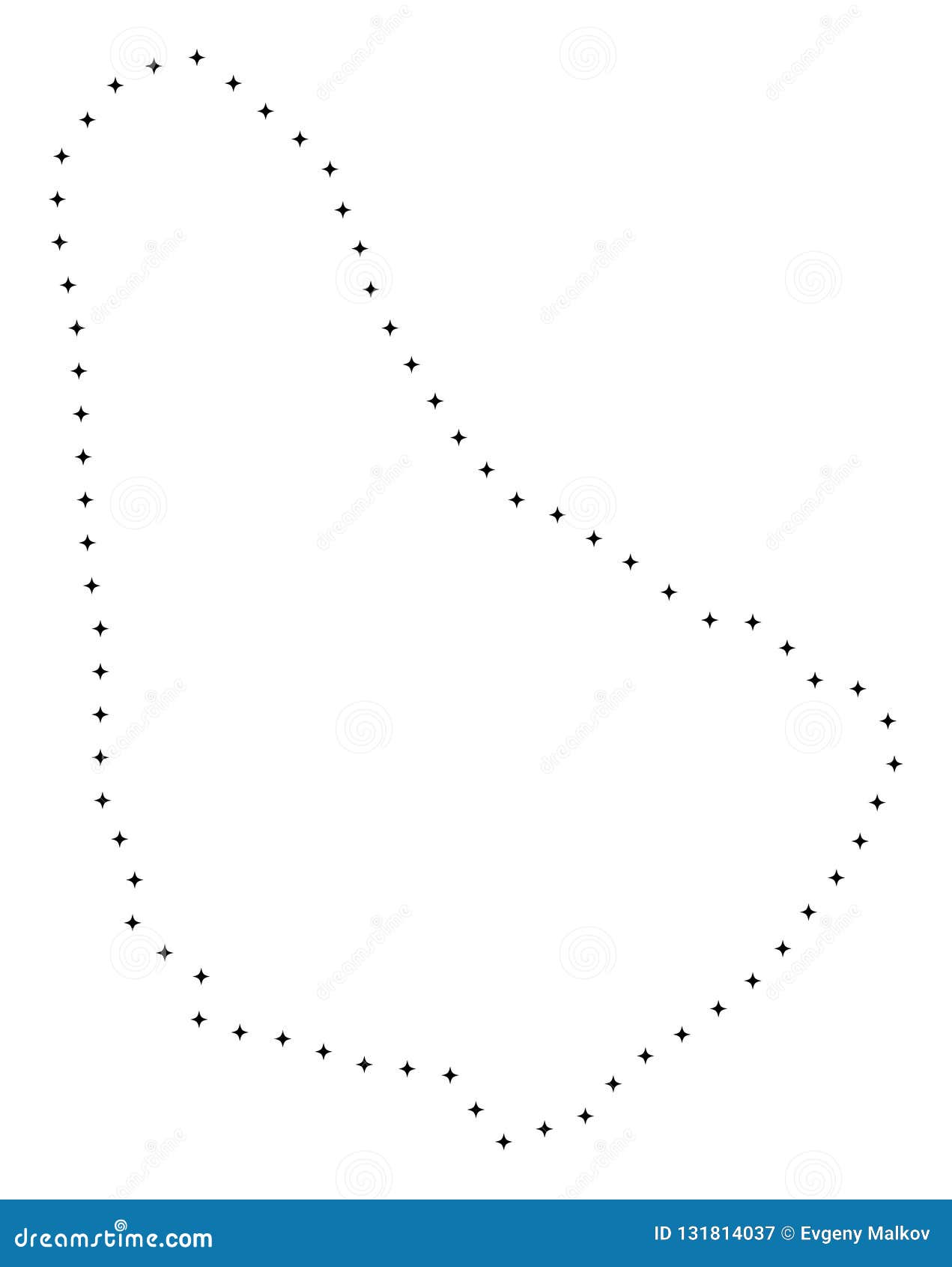 Download Dot Stroke Barbados Map stock vector. Illustration of ...