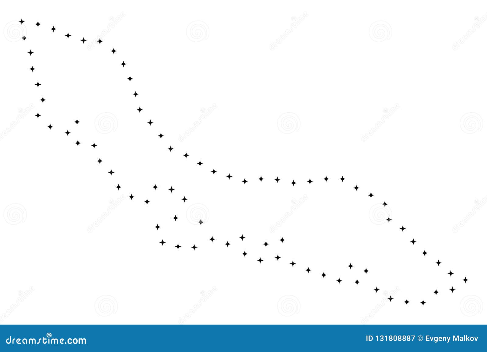 Download Dot Stroke Curacao Island Map Stock Vector - Illustration ...