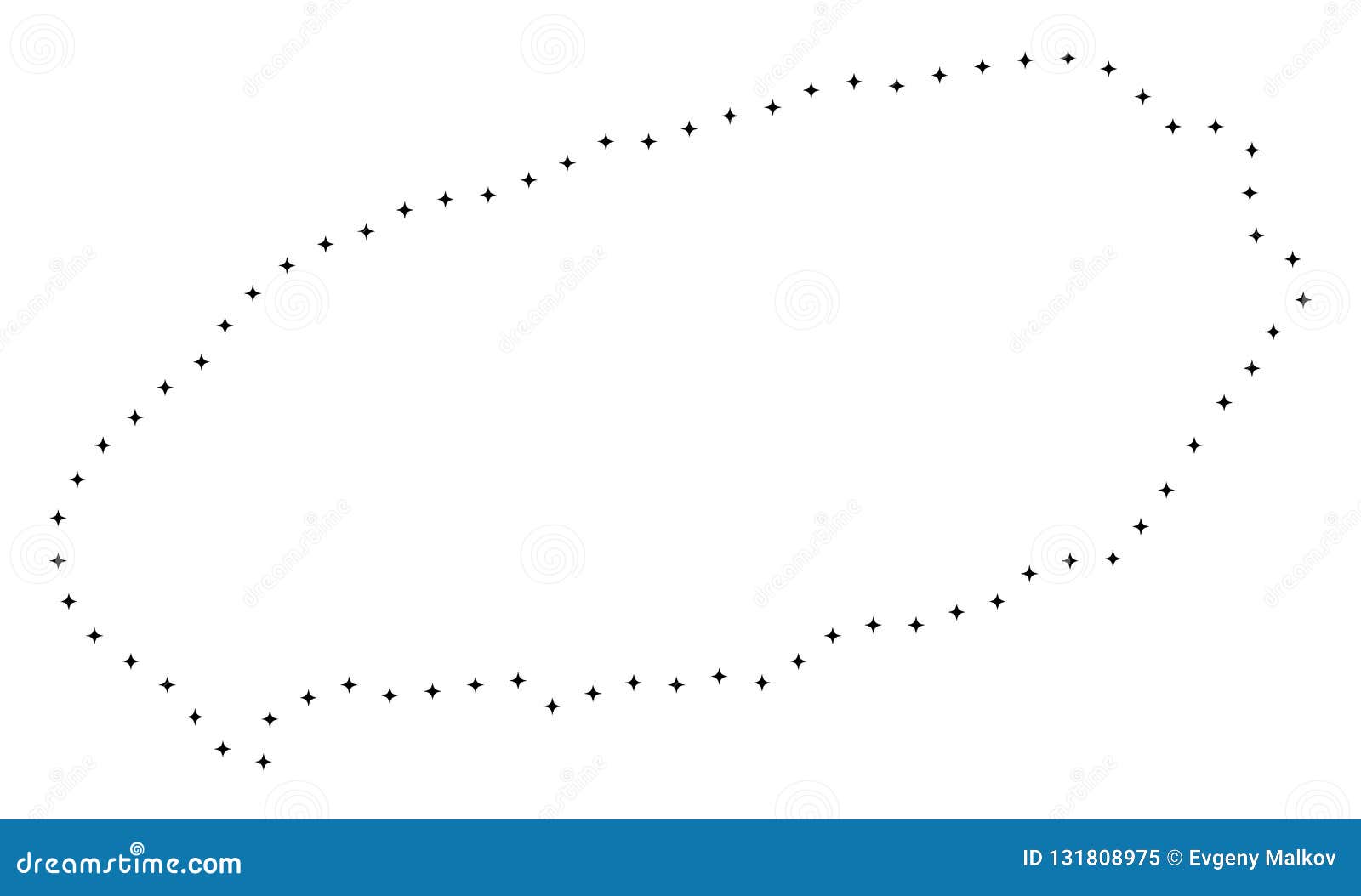 Download Dotted Stroke Korean Jeju Island Map Stock Vector ...