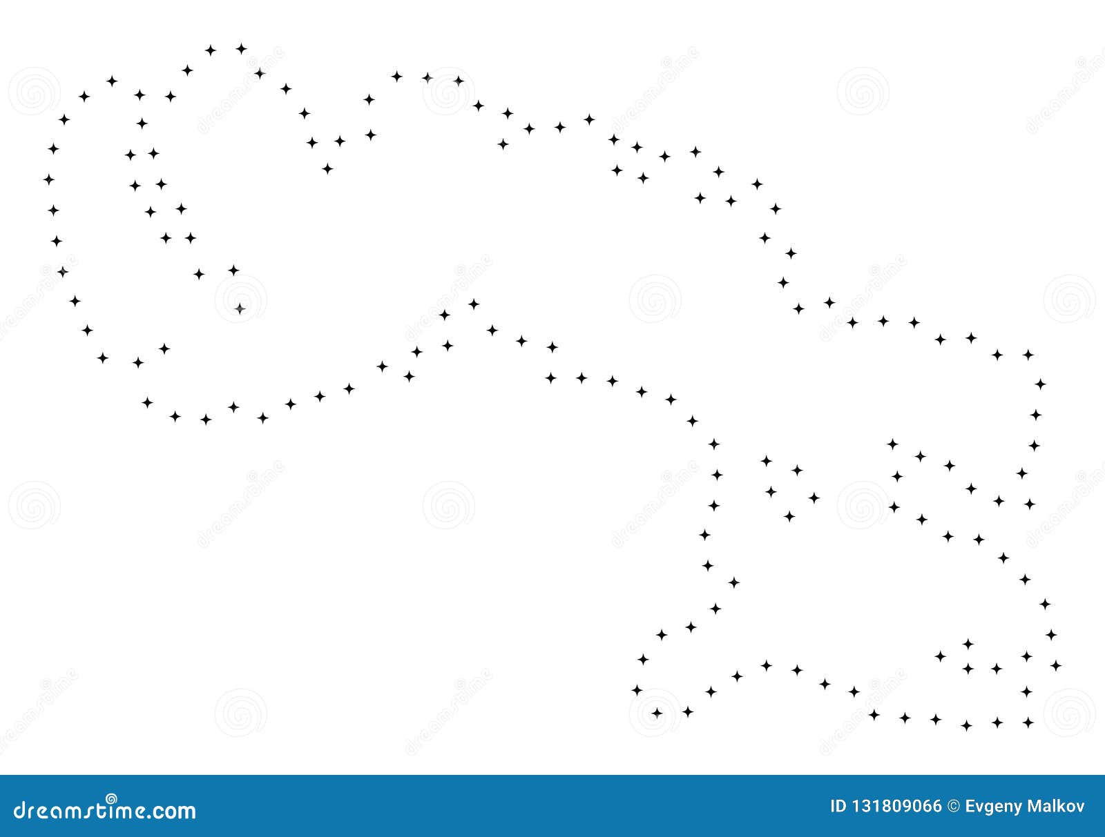 Download Dotted Stroke Baffin Island Map Stock Vector ...