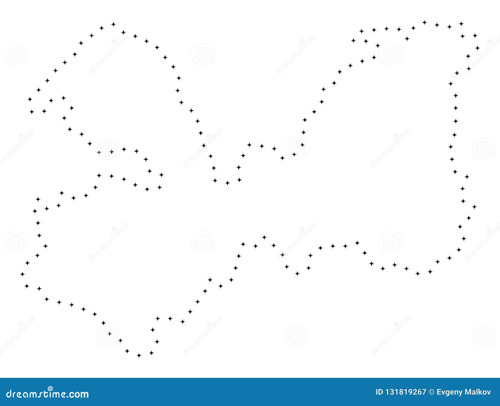 Download Dotted Stroke Leningrad Oblast Map Stock Vector ...