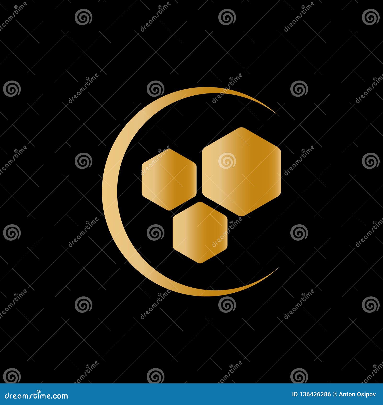 Vector Stylized Logo Stock Illustration Illustration of