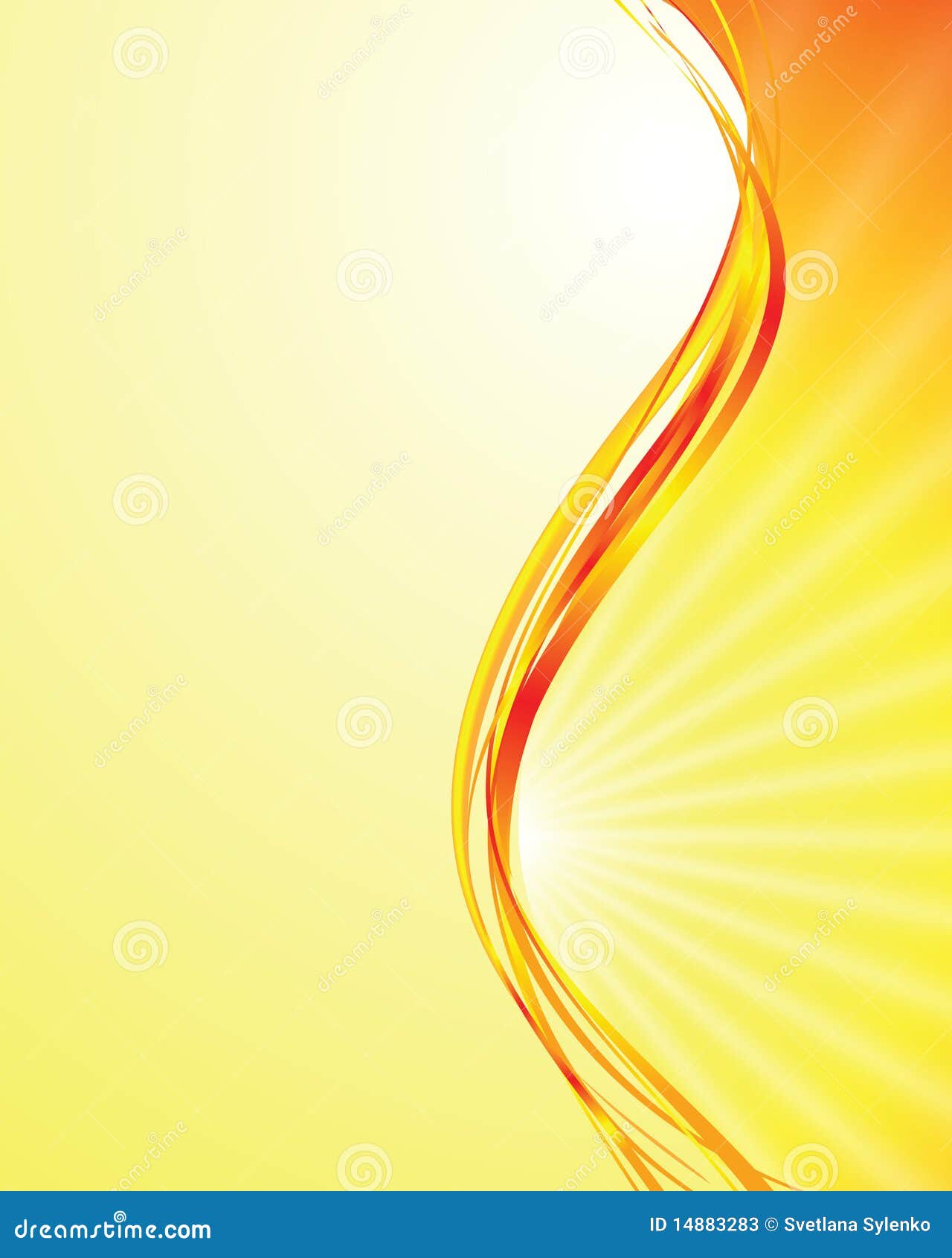 Vector Sun on Yellow Background Stock Vector - Illustration of energy ...