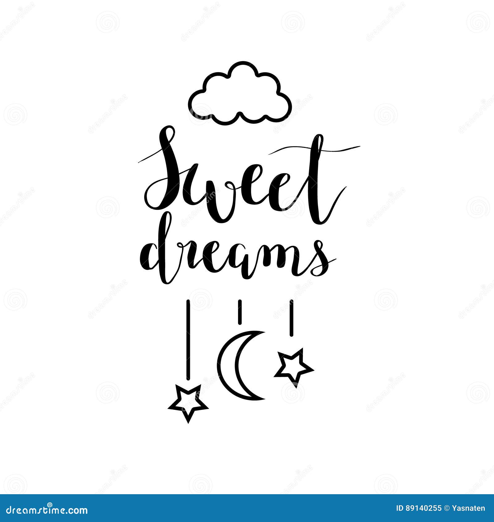 Sweet Dreams Stock Illustrations – 9,805 Sweet Dreams Stock ...