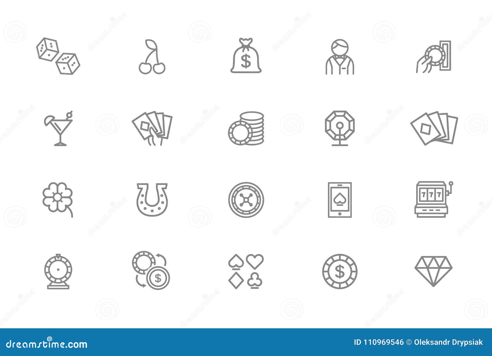 Slot Machine Icon Design Slot Machine Icon Design