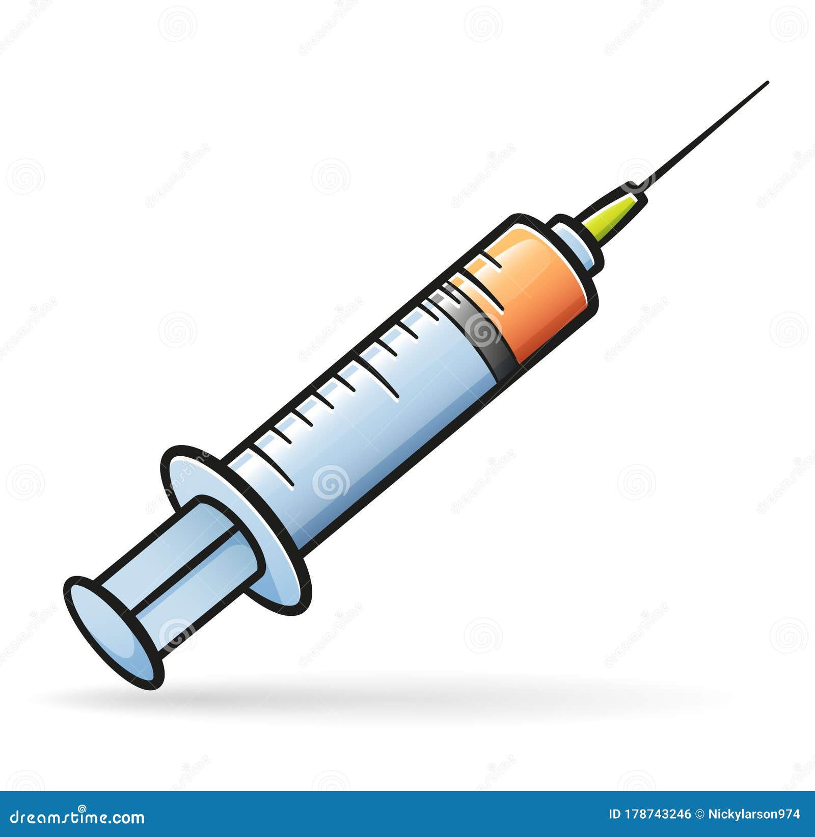  syringe drawing  