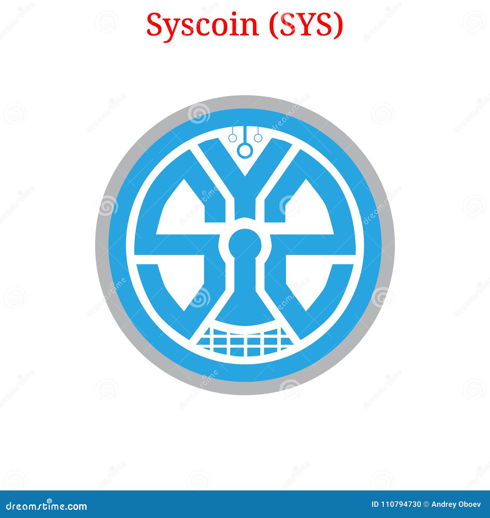 Vector Syscoin (SYS)2 logo stock illustration. Illustration of market -  110794730