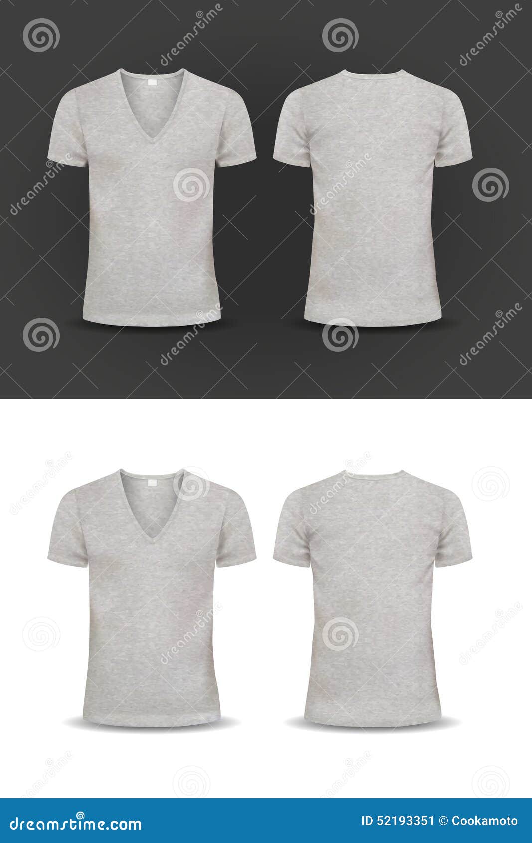 Download Vector T-shirt, Design Template, Women And Men Stock ...