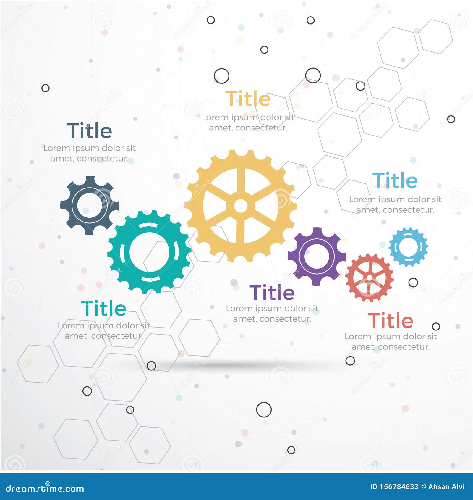 Download Vector Template Infographic With Gear Chain Gears Vector Design Gear Infography Stock Illustration Illustration Of Connected Banner 156784633 PSD Mockup Templates