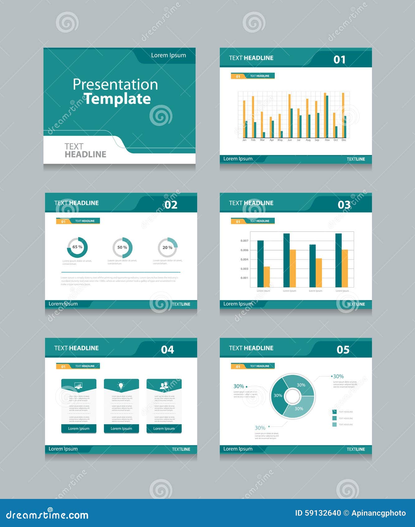 Business Graphs And Charts Templates