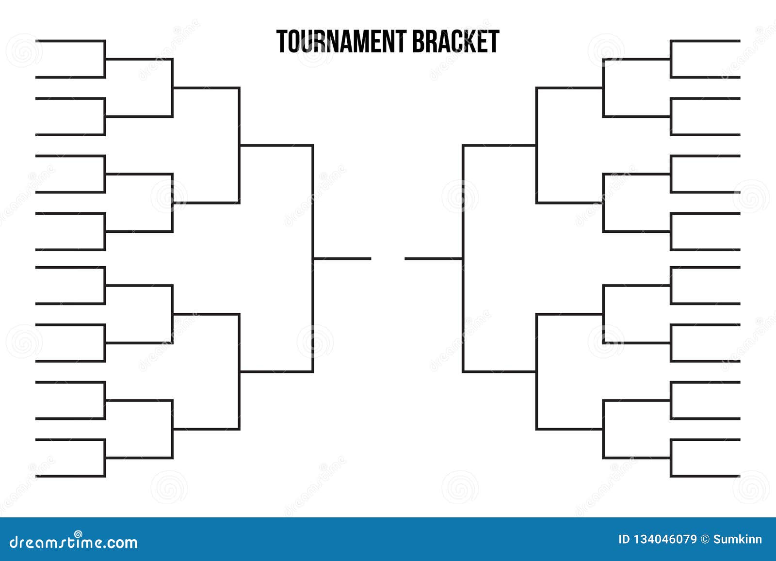 Tournament Chart Template