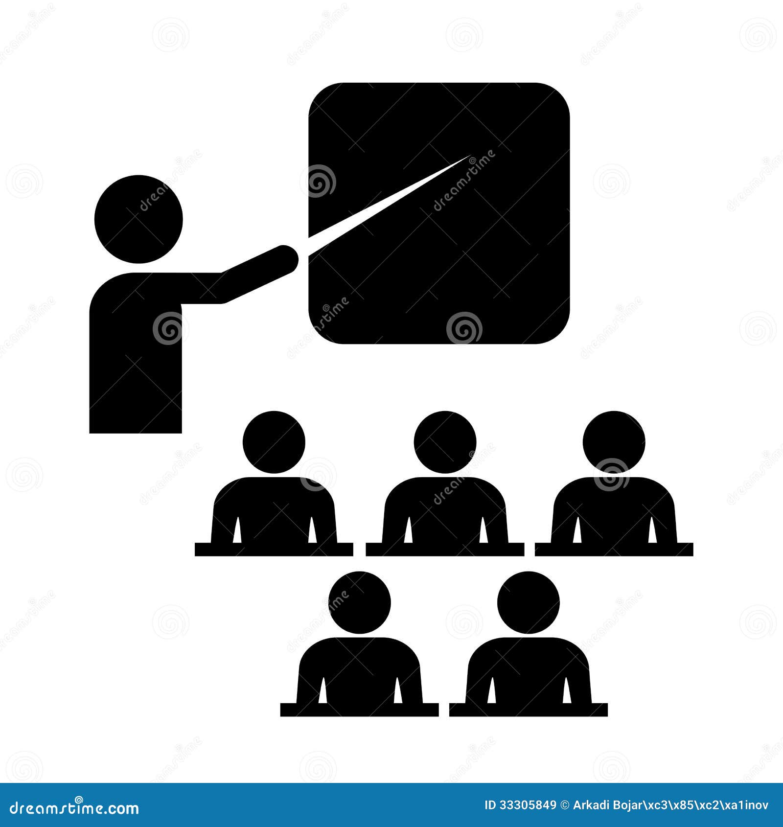 Vector Training Icon Royalty Free Stock Images - Image: 33305849