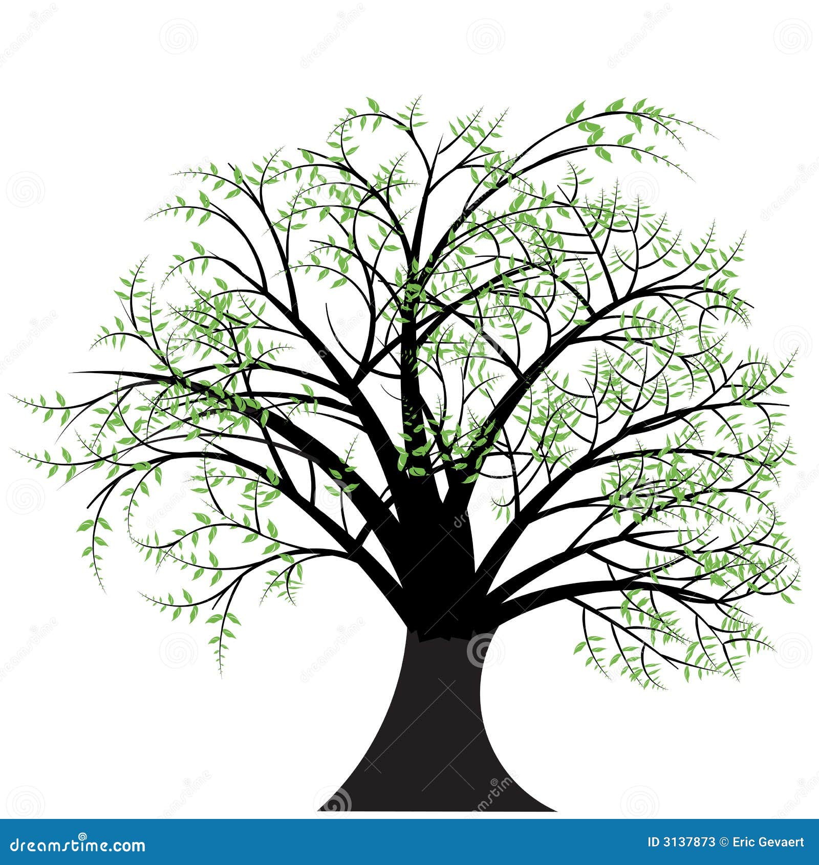 Download Vector tree design stock illustration. Illustration of artwork - 3137873