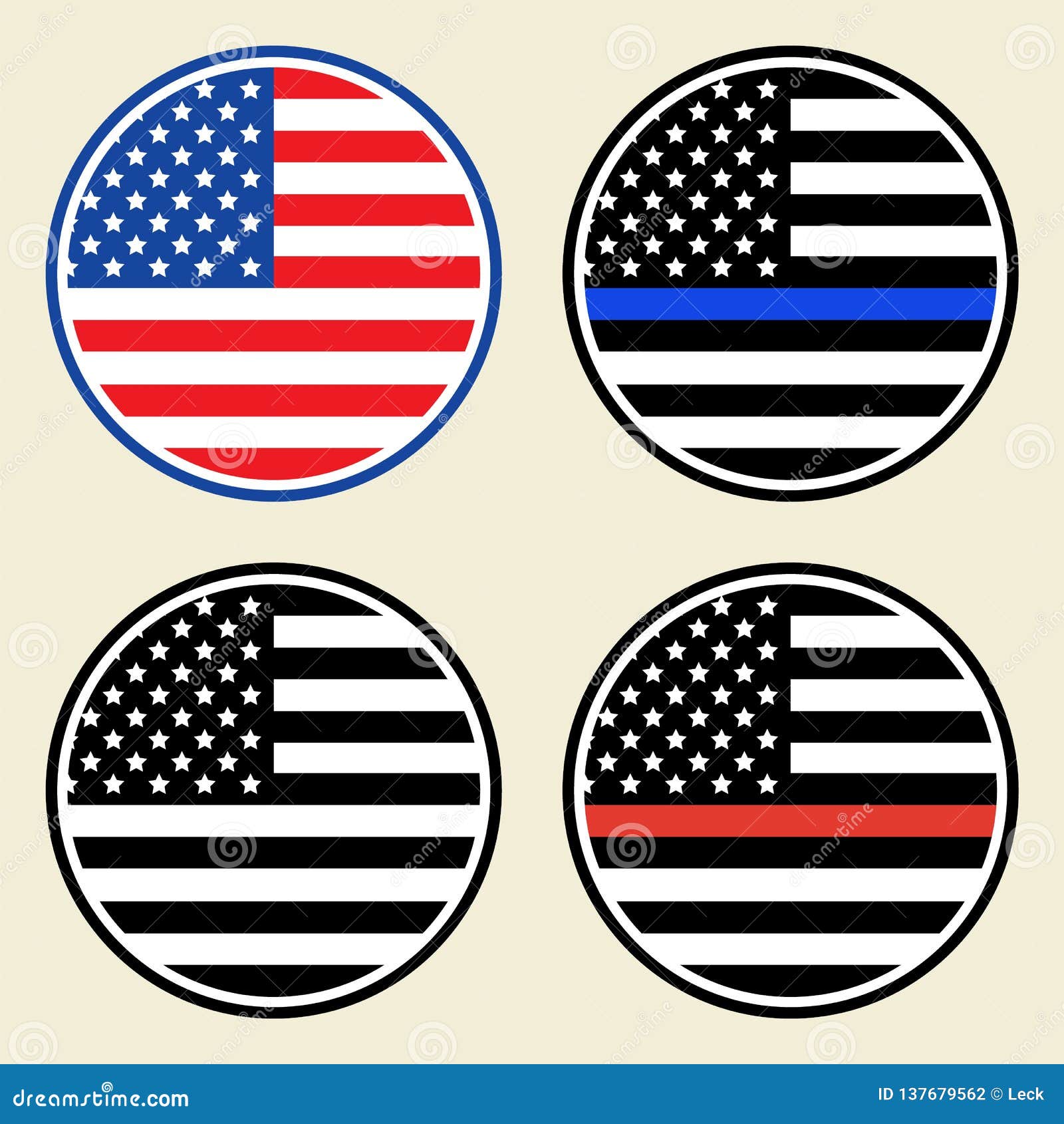 Download Vector Trendy USA Flag stock vector. Illustration of flag ...