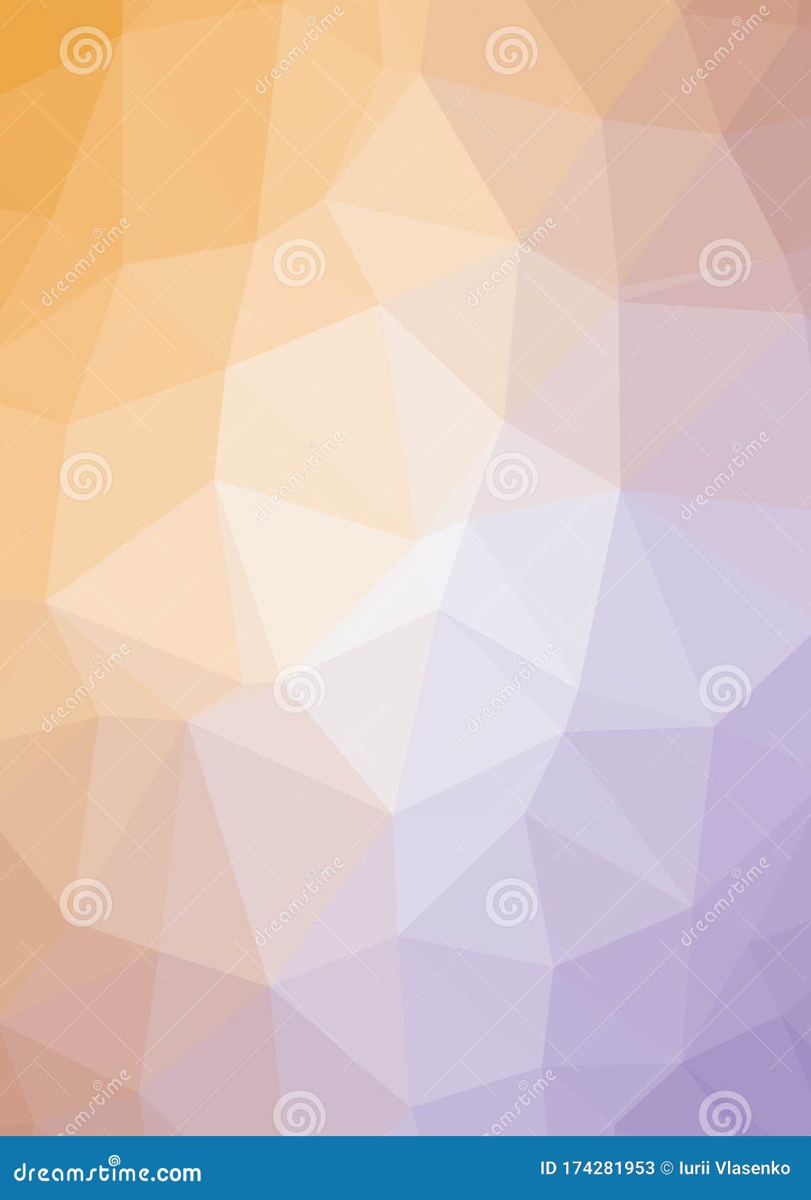 abstract trianglify gradient generative art background 