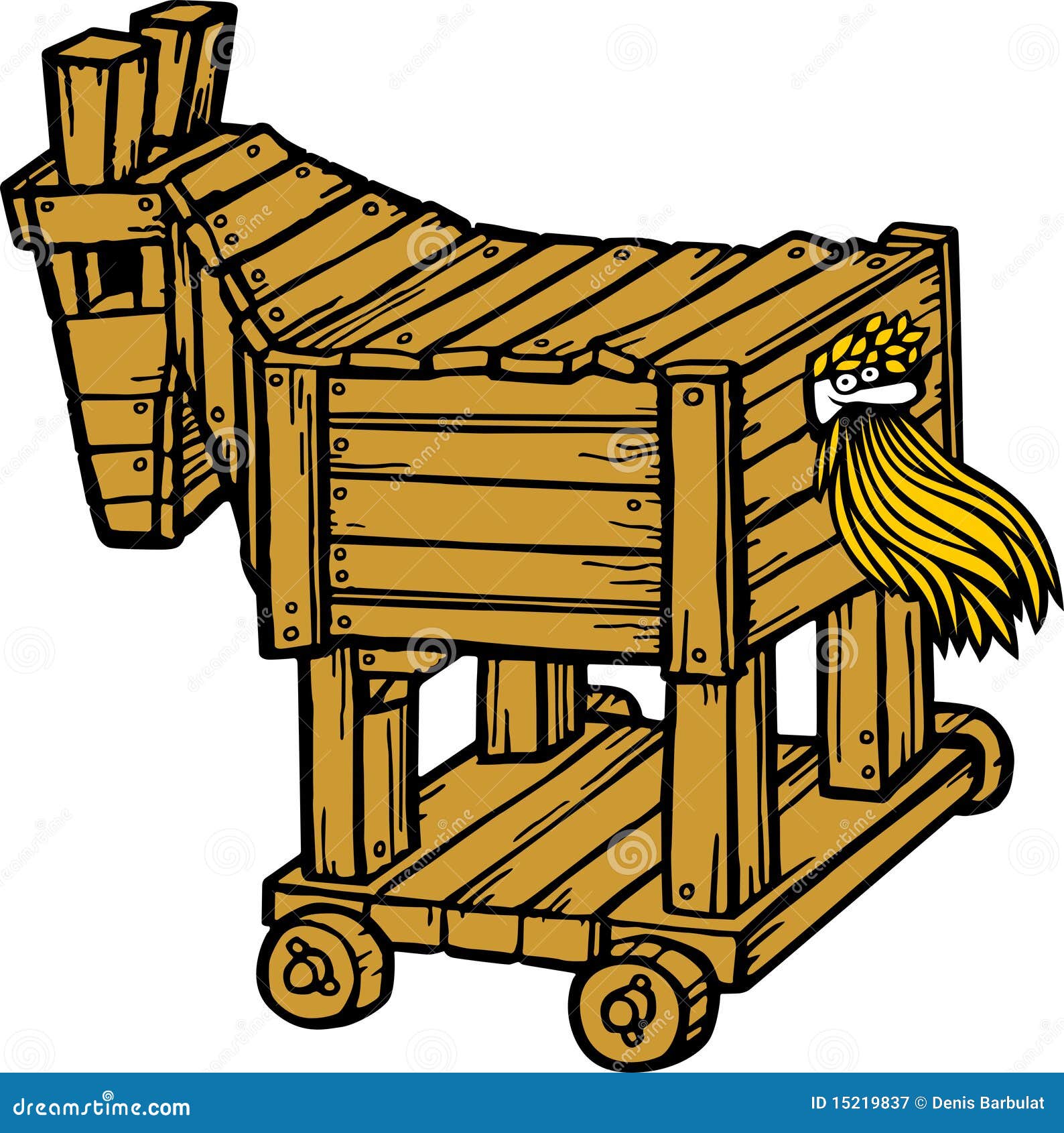 trojan horse clipart - photo #13