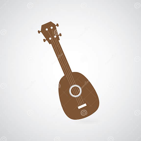 Vector ukulele symbol stock vector. Illustration of musician 89769891