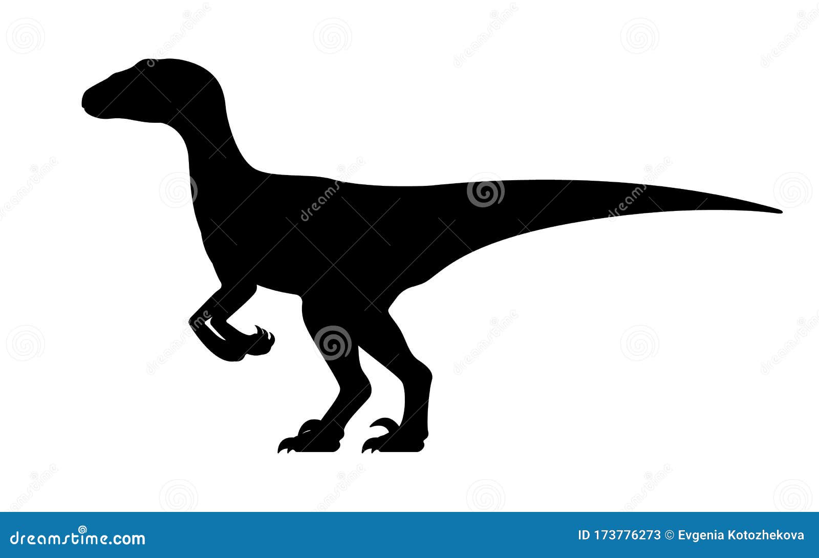  velociraptor silhouette